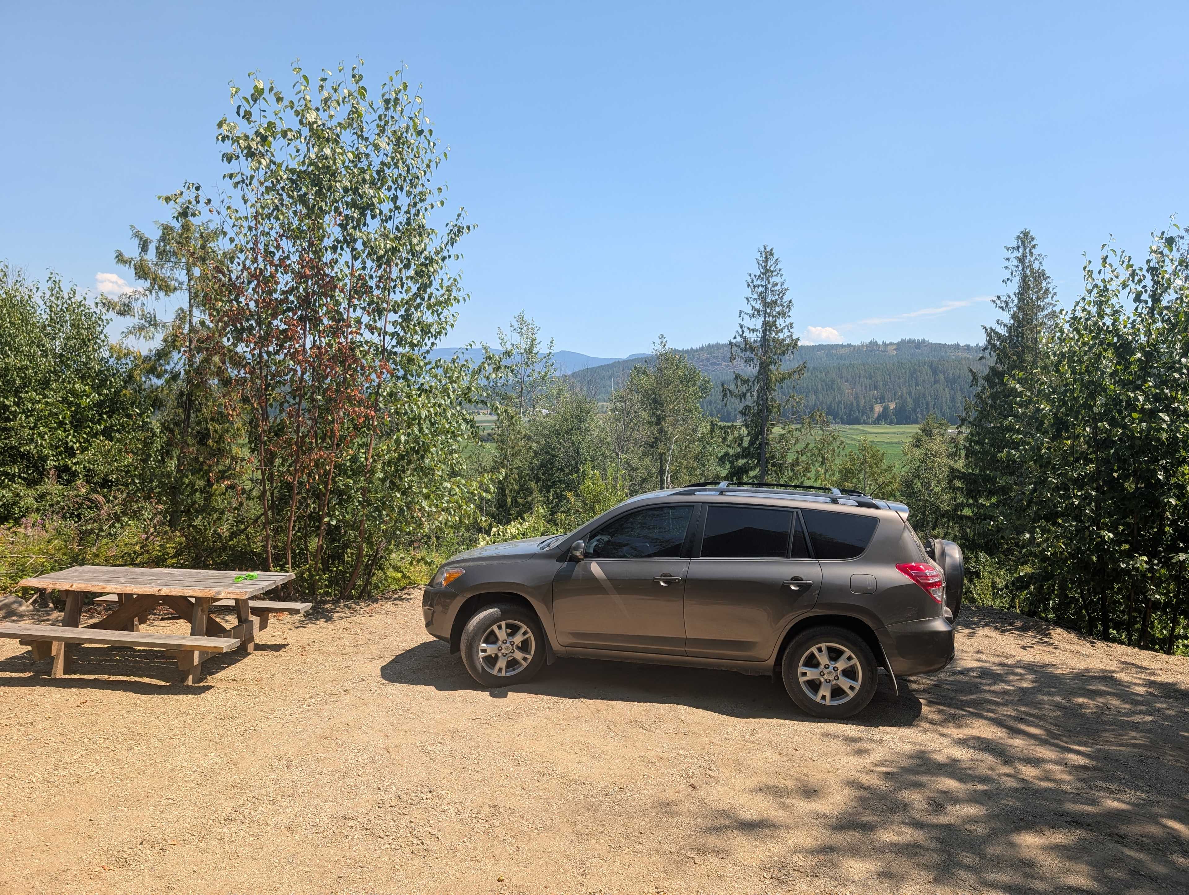 View from the front door 