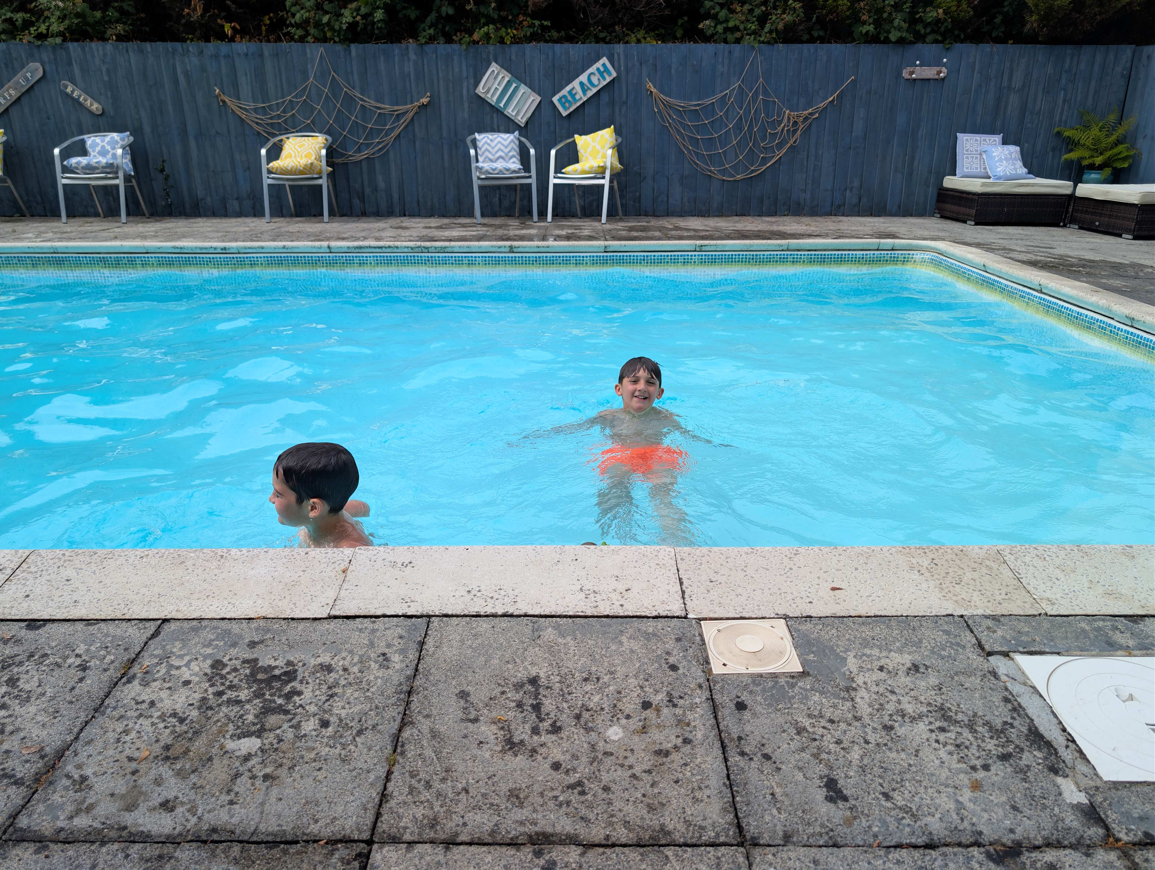The pool 