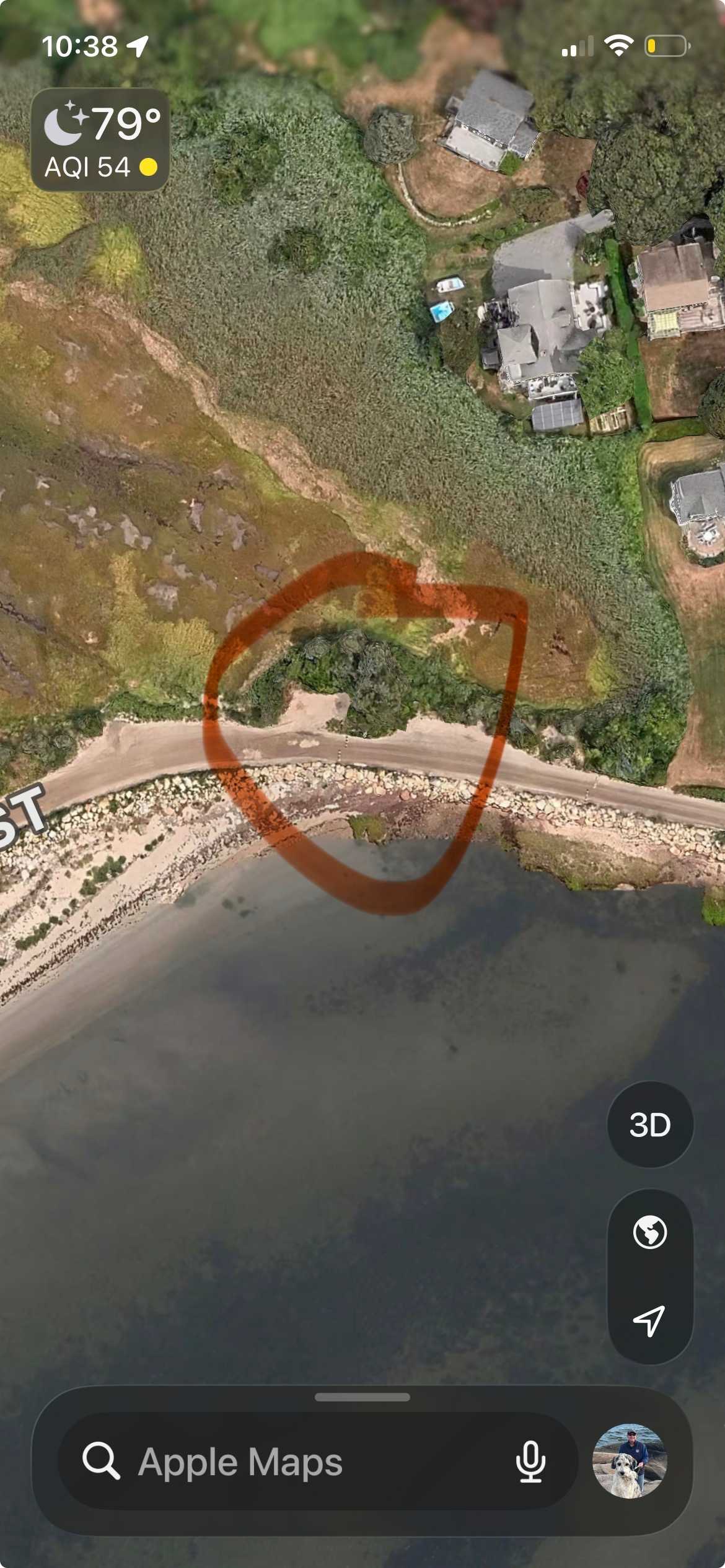 Picture of the site