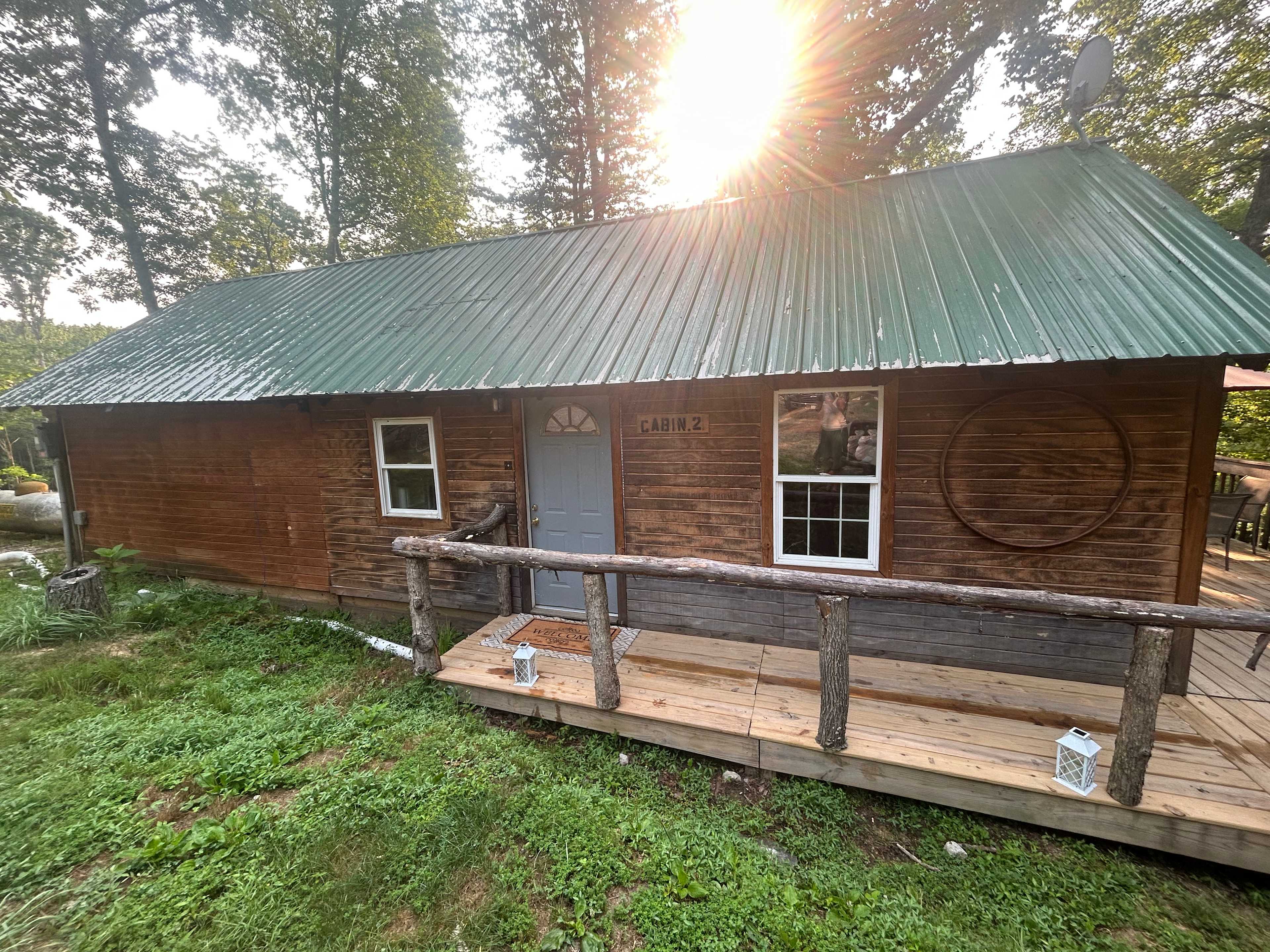 The comfy mountain cabin - Hipcamp in Richmond Dale, Ohio