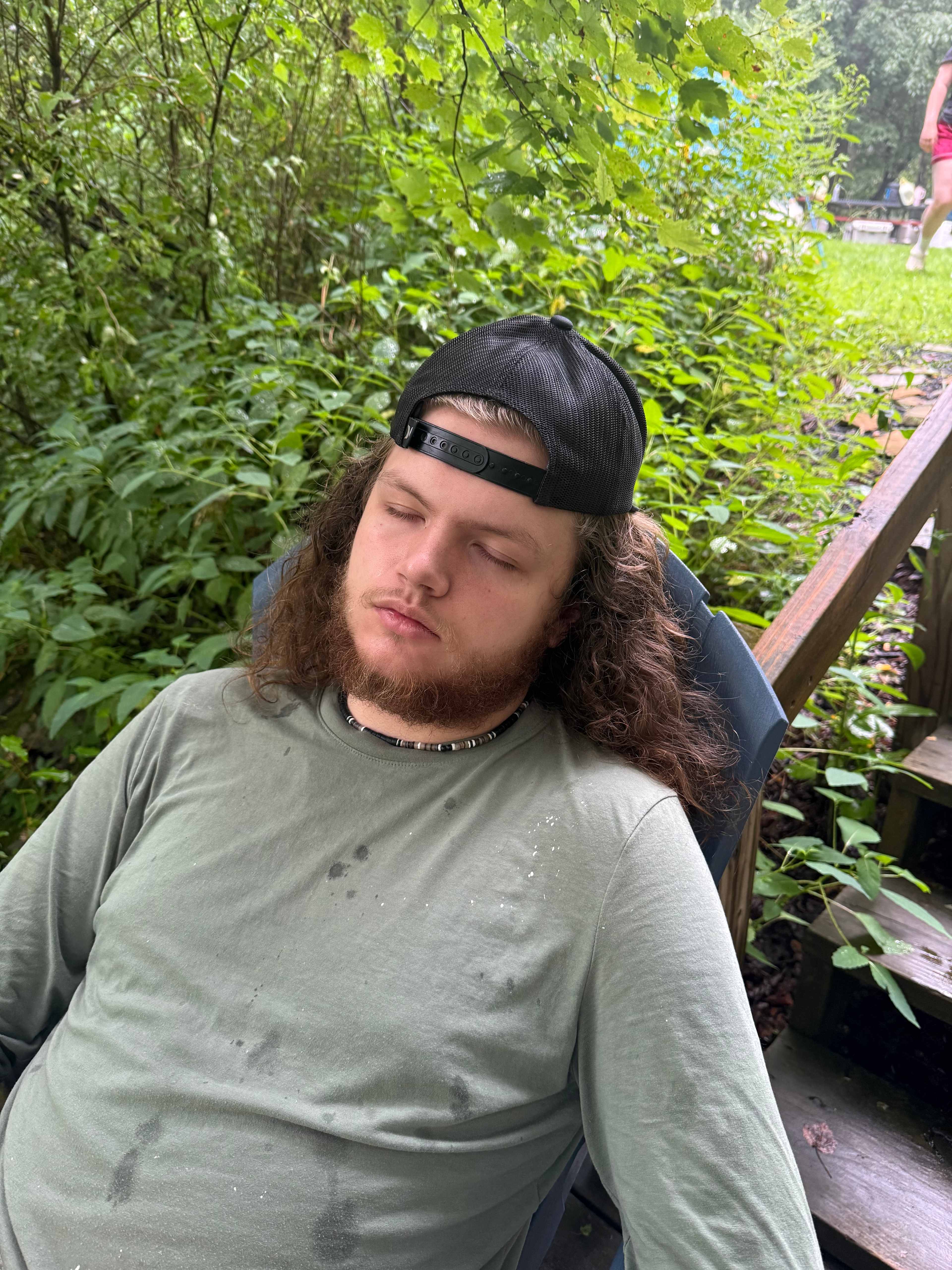 This shows how relaxing it was out here lol 