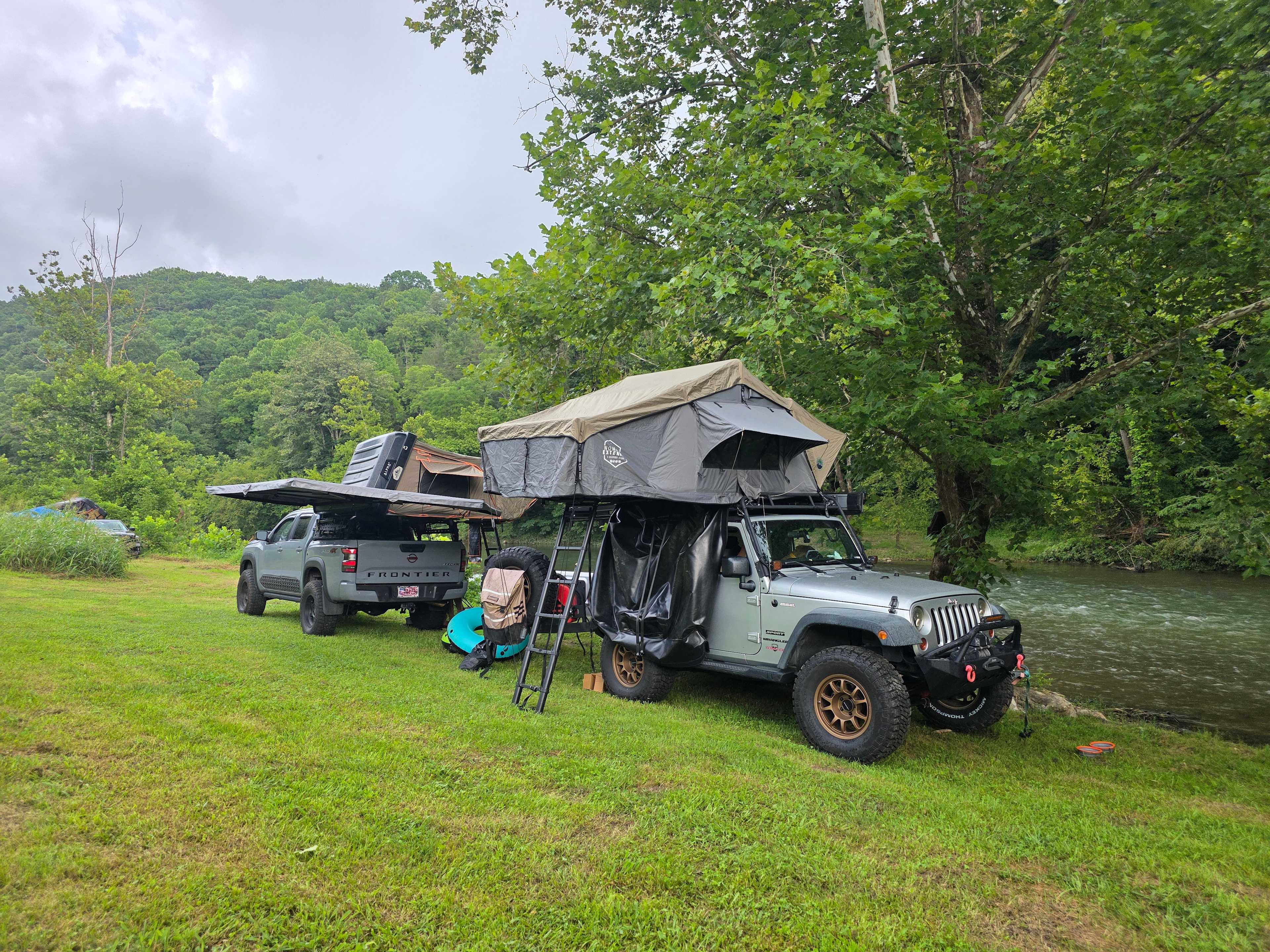 Curt's Landing on the Powell River