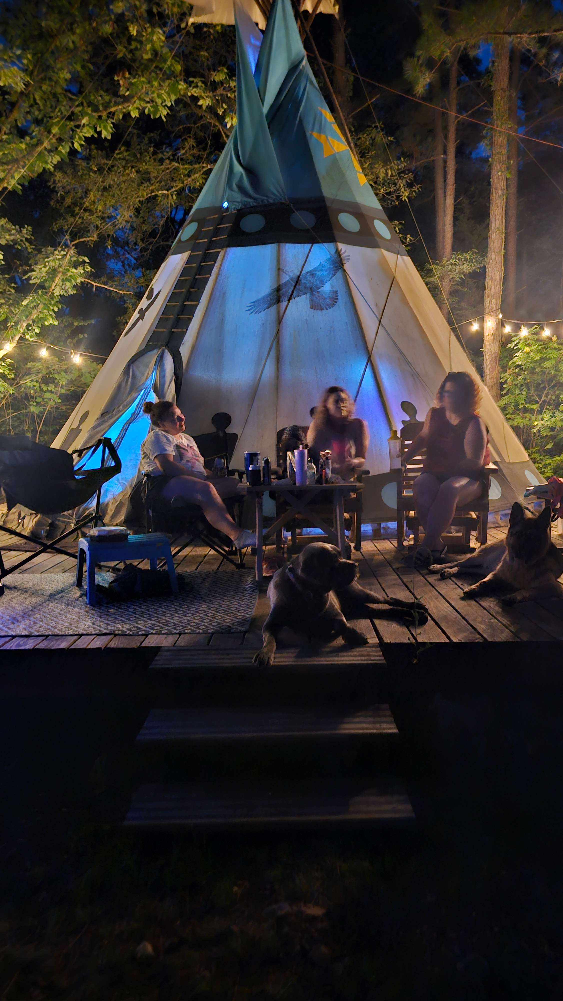 Lakeside Tipi Retreat