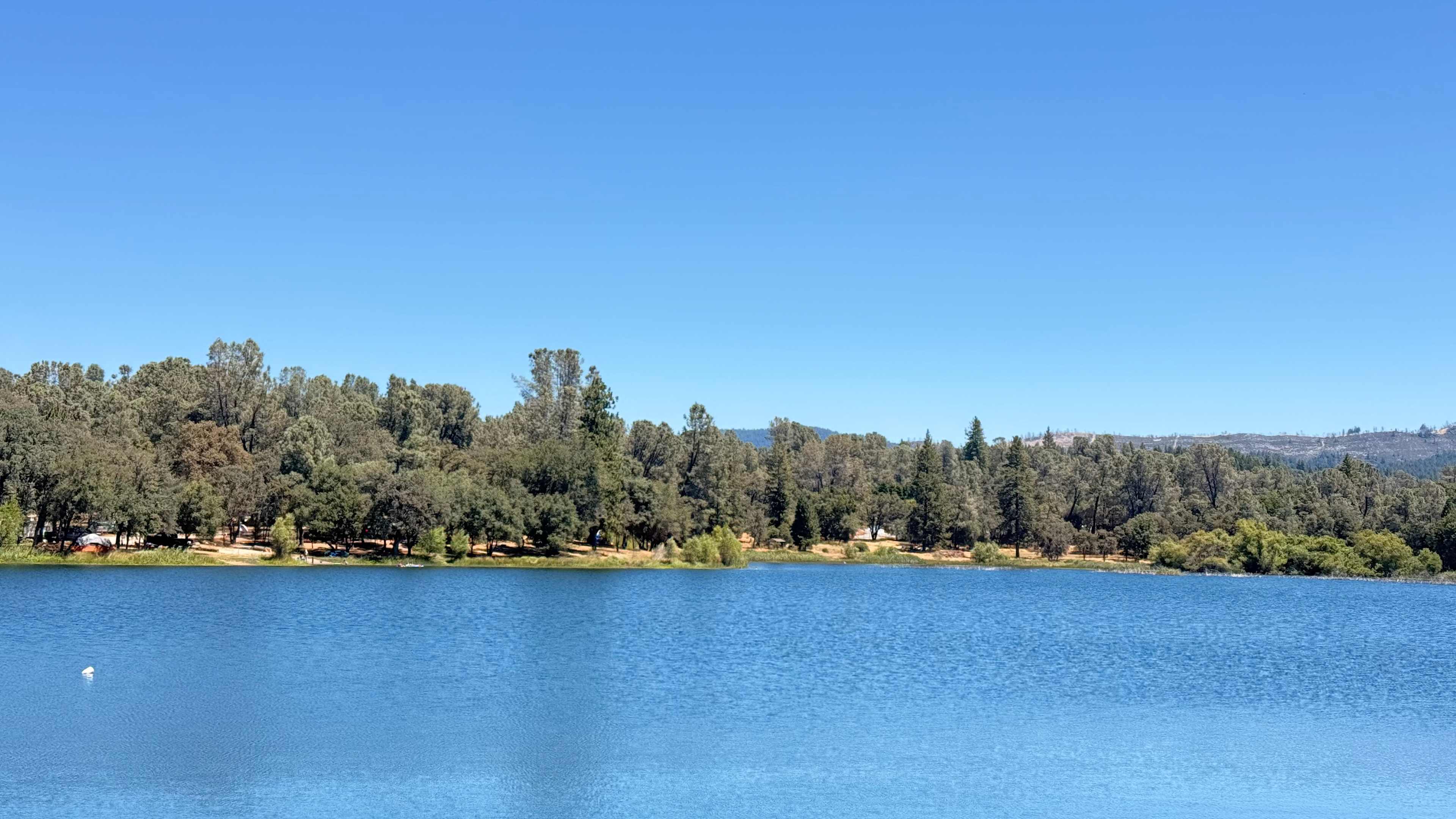 Lake view driving in 