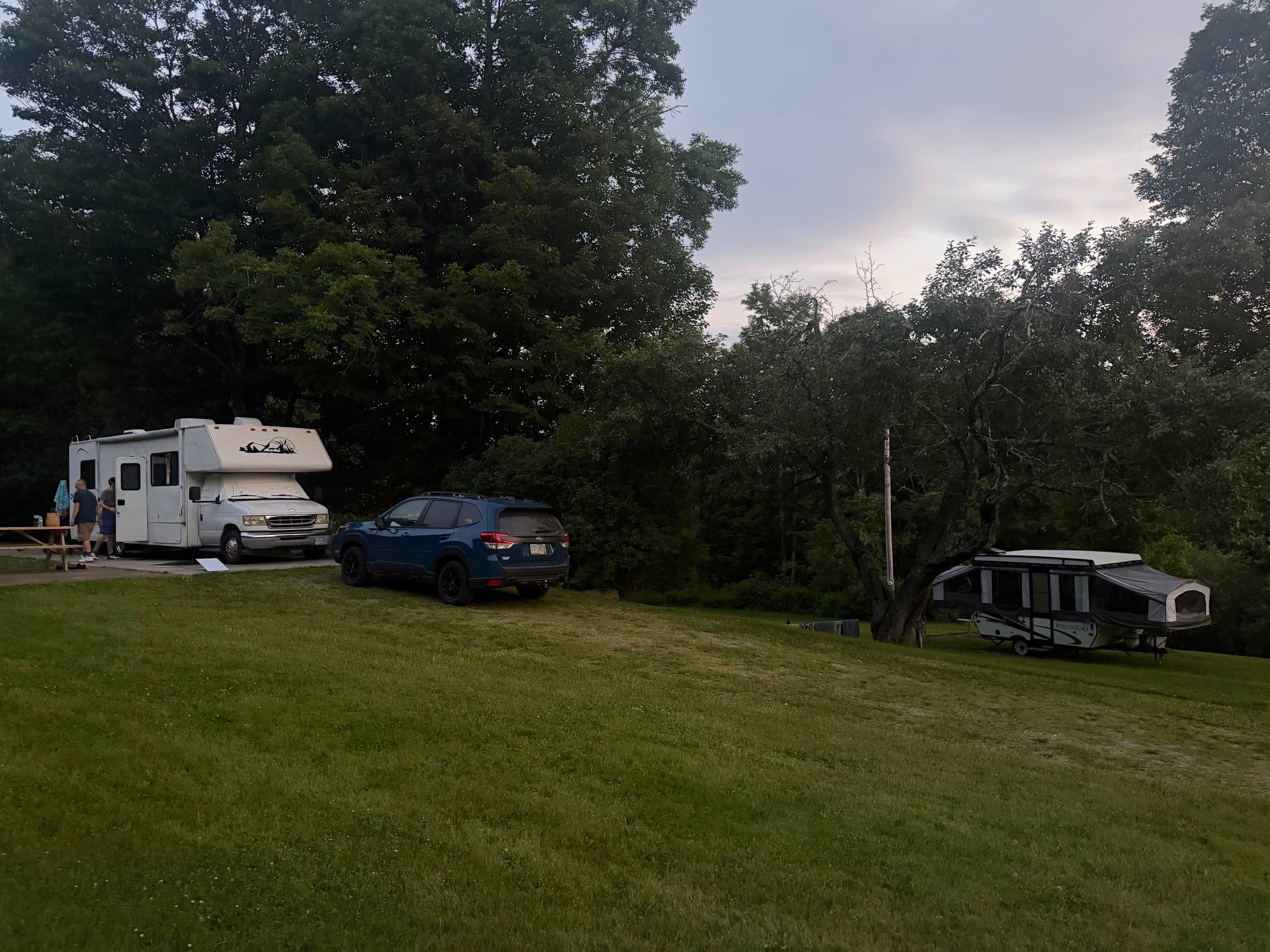Site 1 and 2 for our family adventure