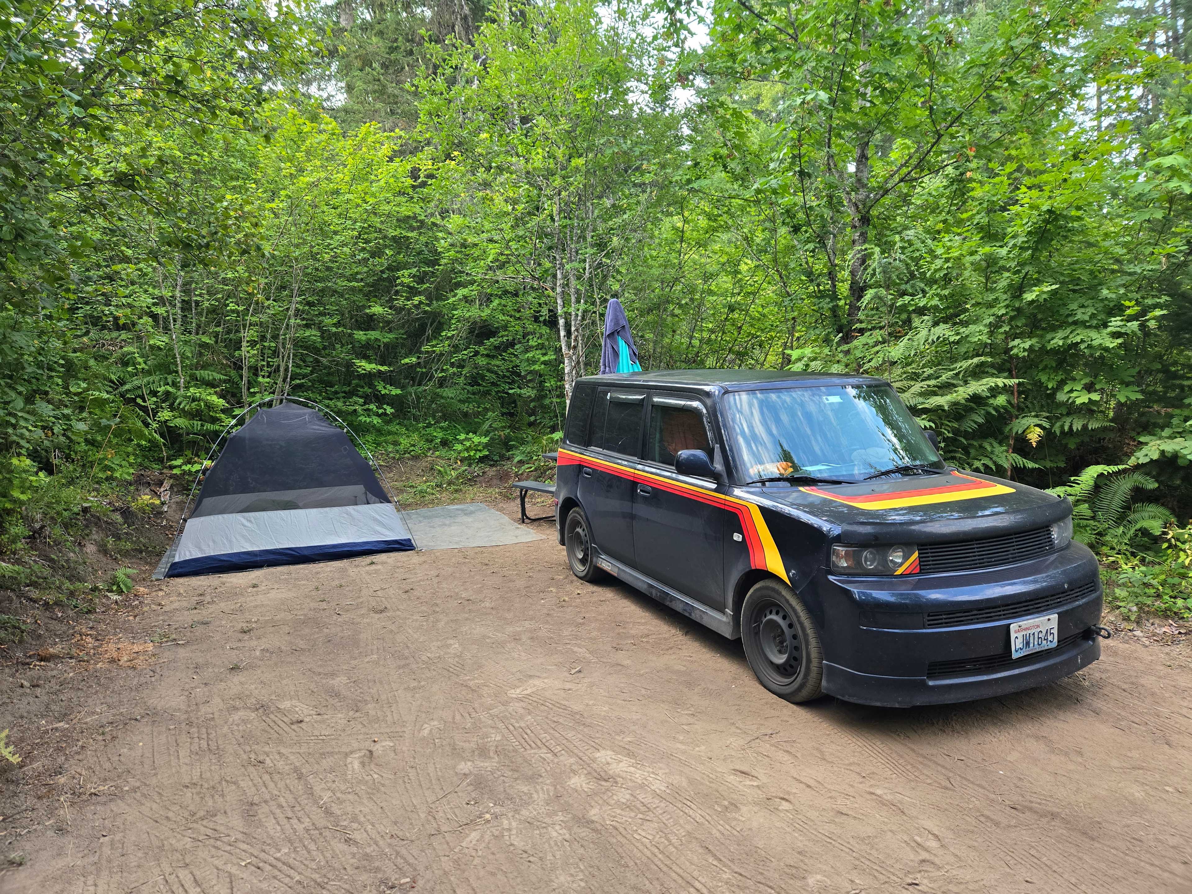 Plenty of room, and felt quite private.
