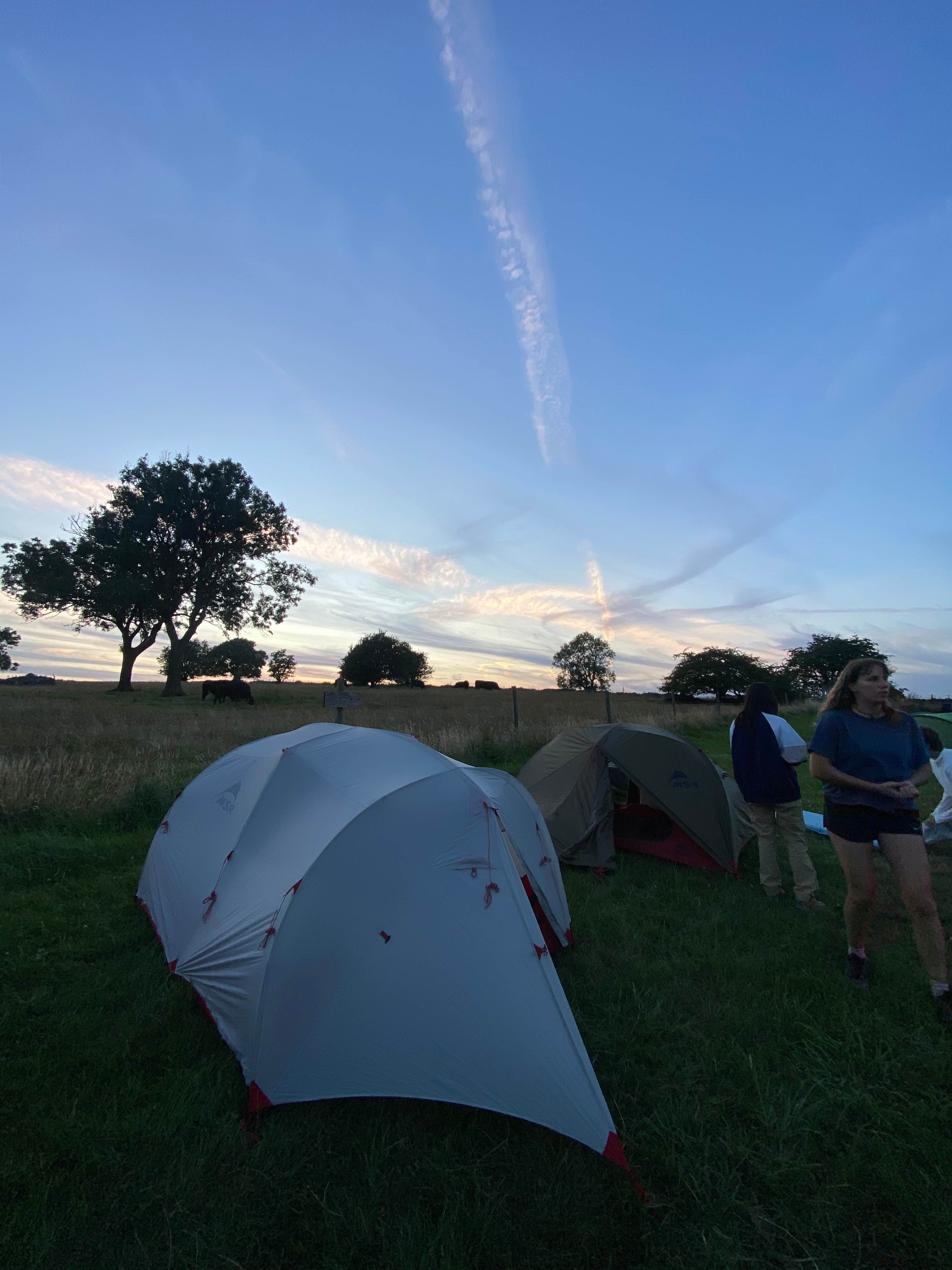 White Peak Camping