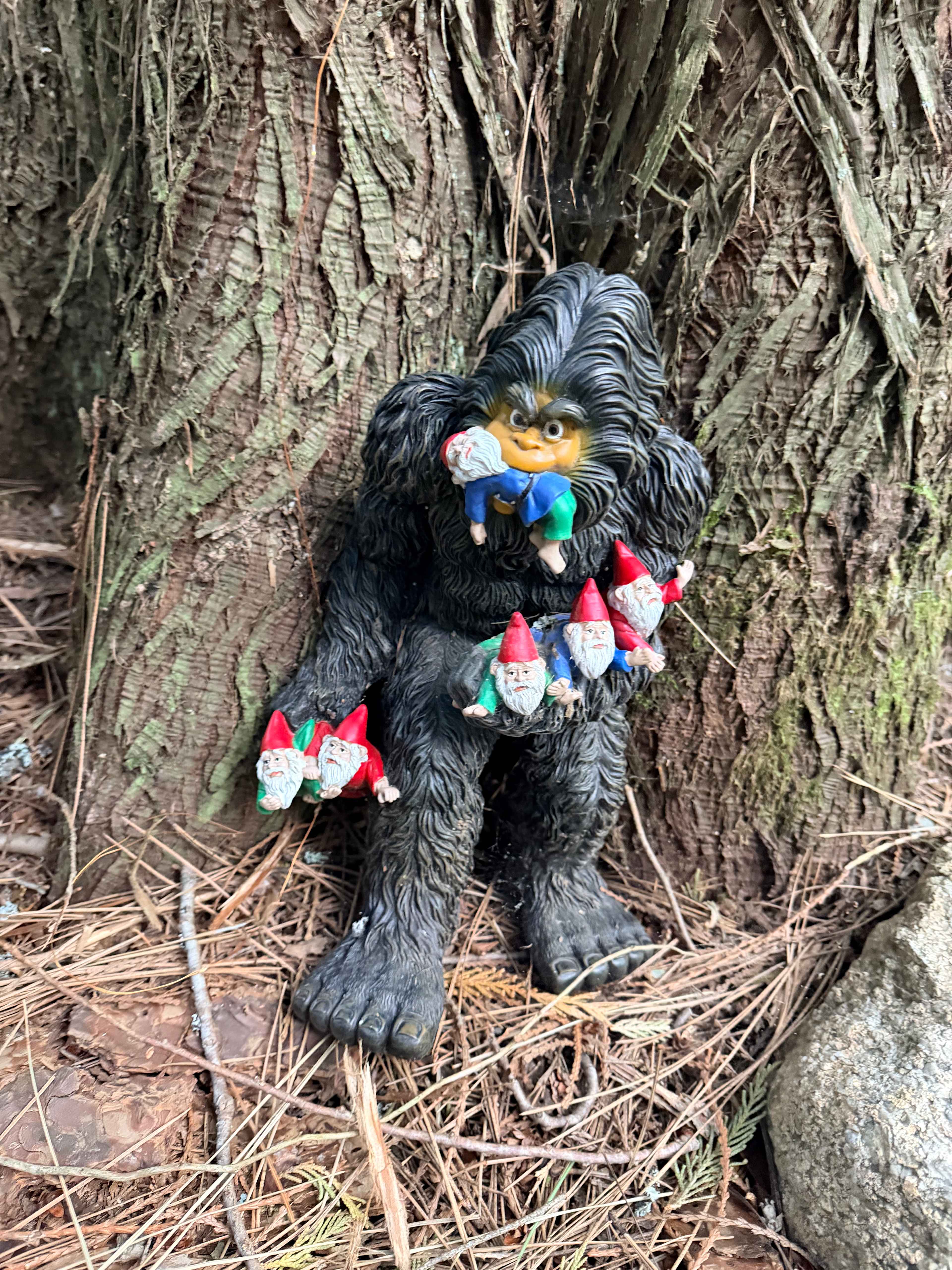 Squatches do help control the elf population 