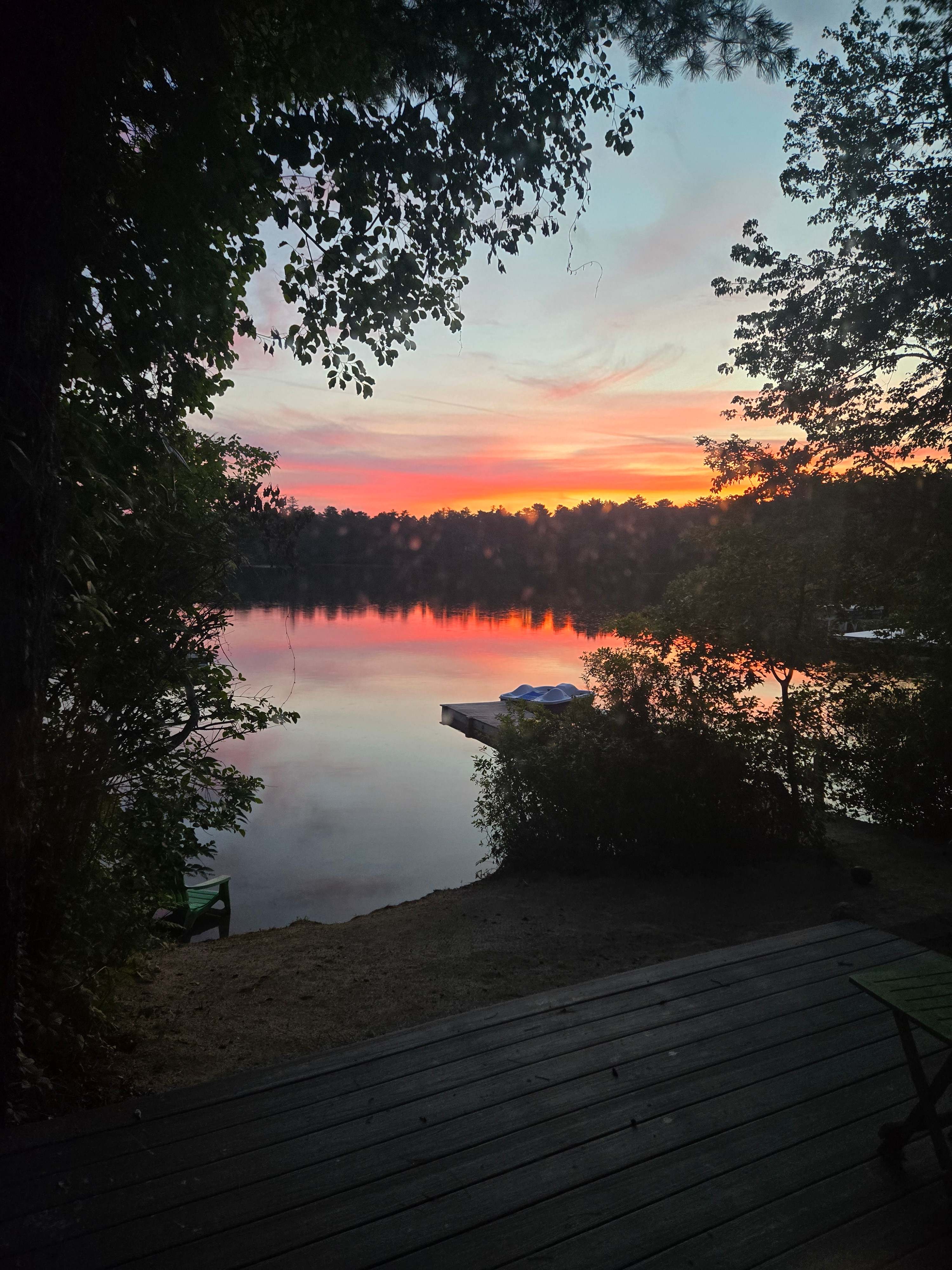 Peaceful sunrise