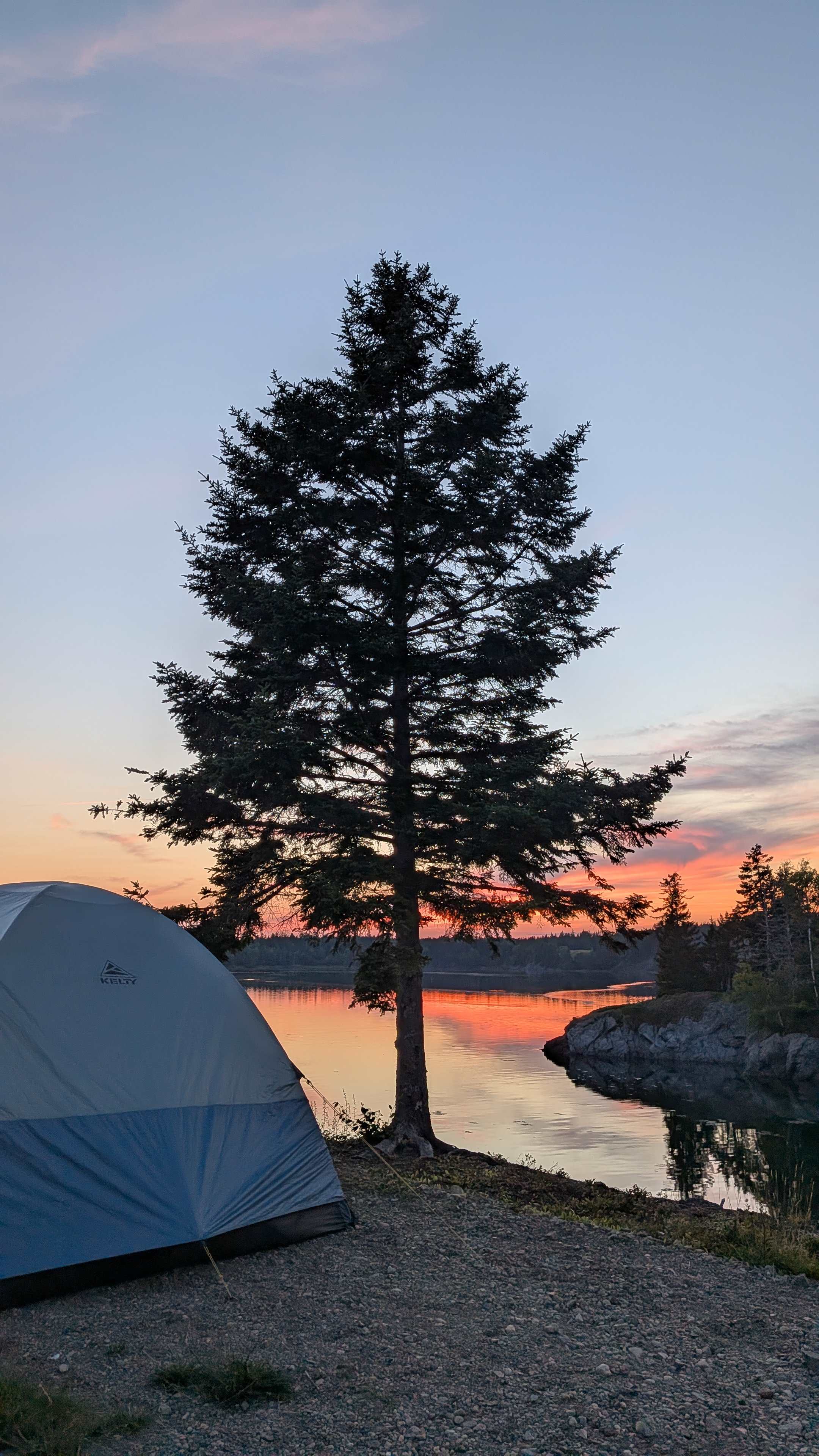 Mouth of the Magaguadavic Camping
