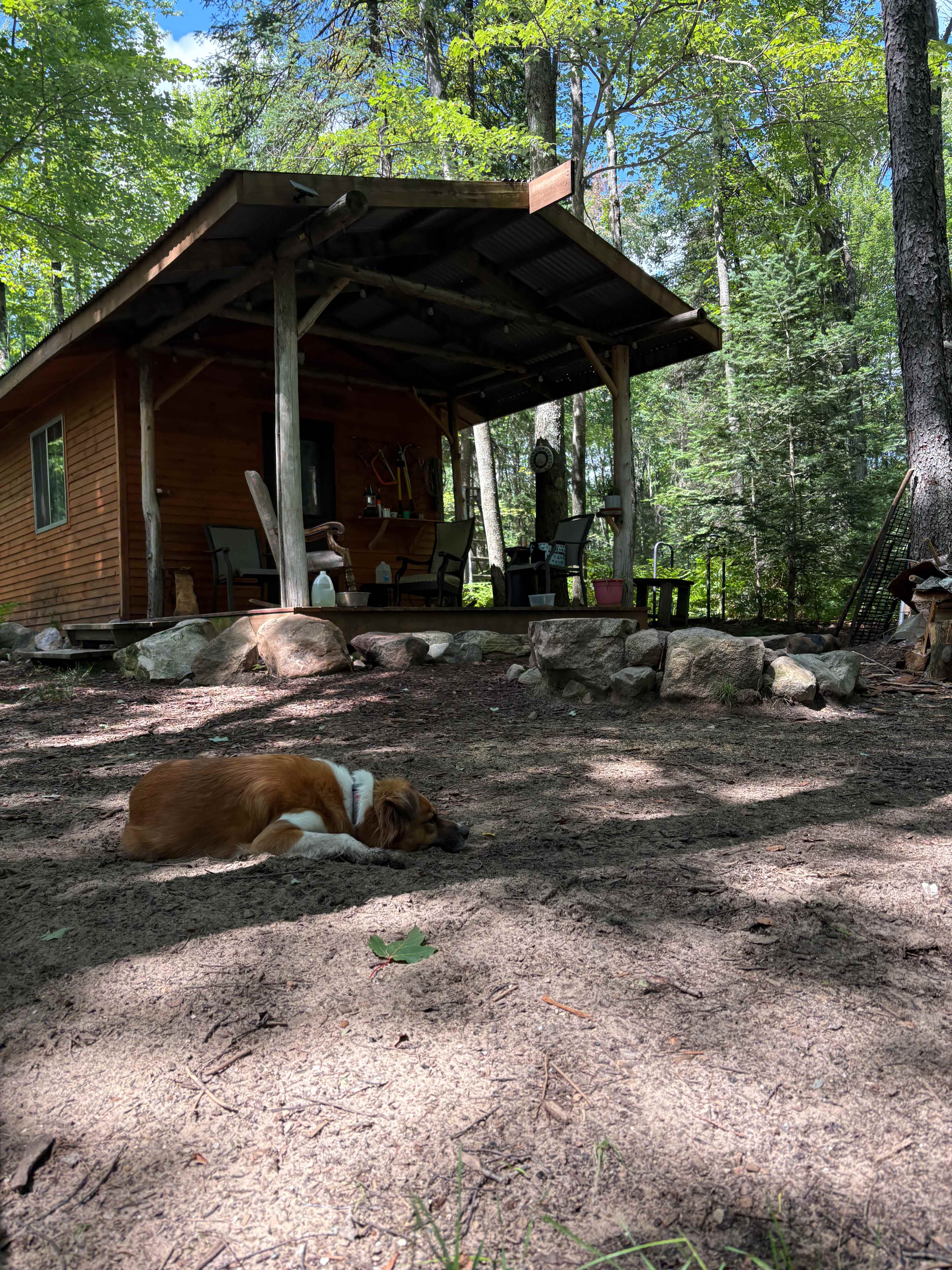 Ricky’s Pine River hunt/camp
