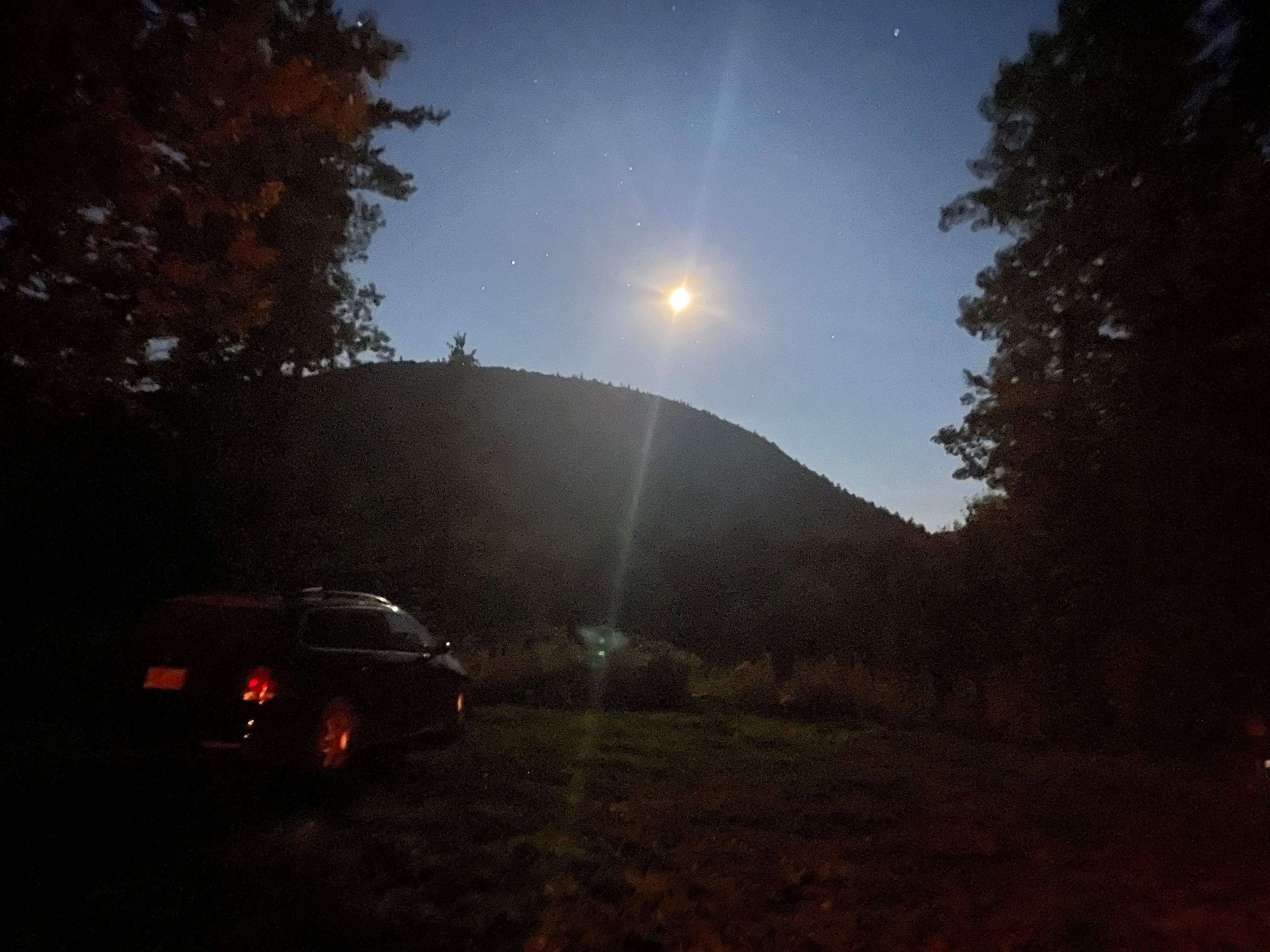 The view at night