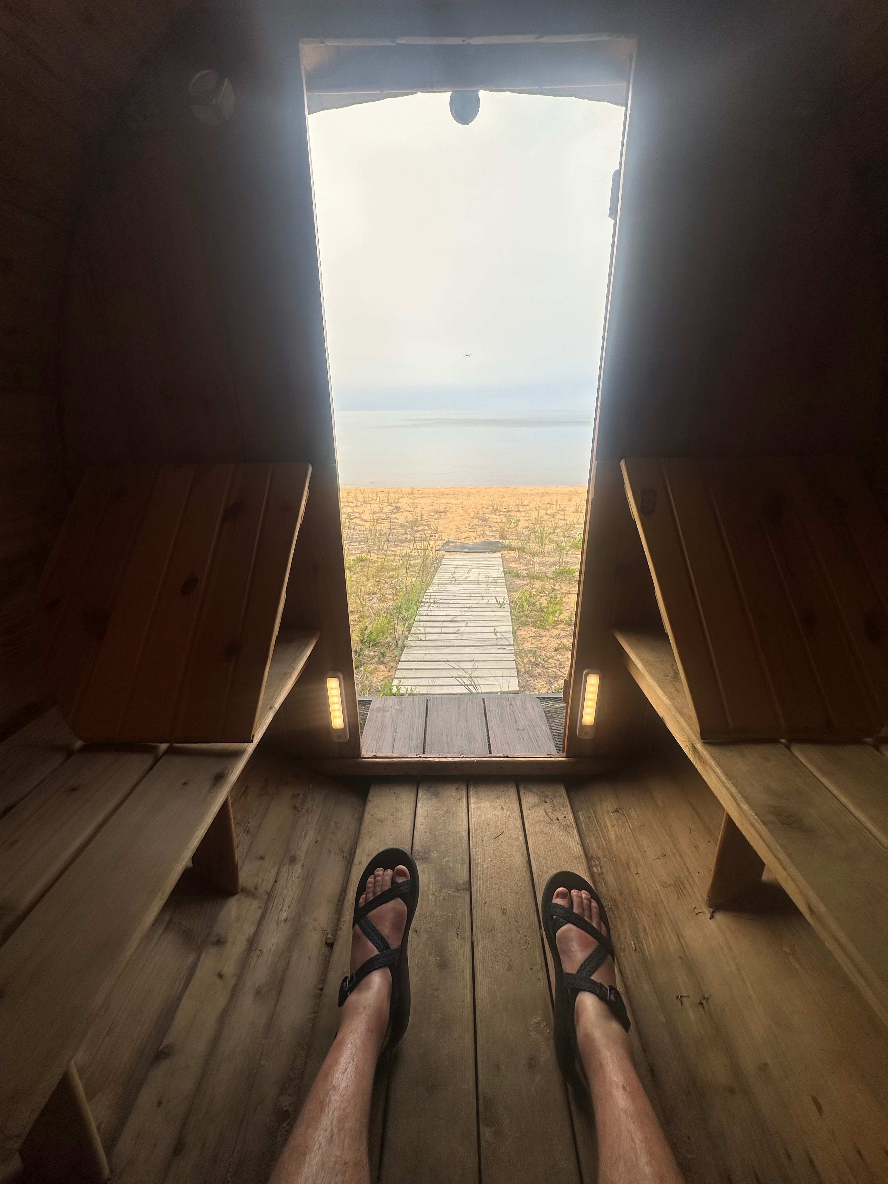 Premium Keweenaw Beach RV Site