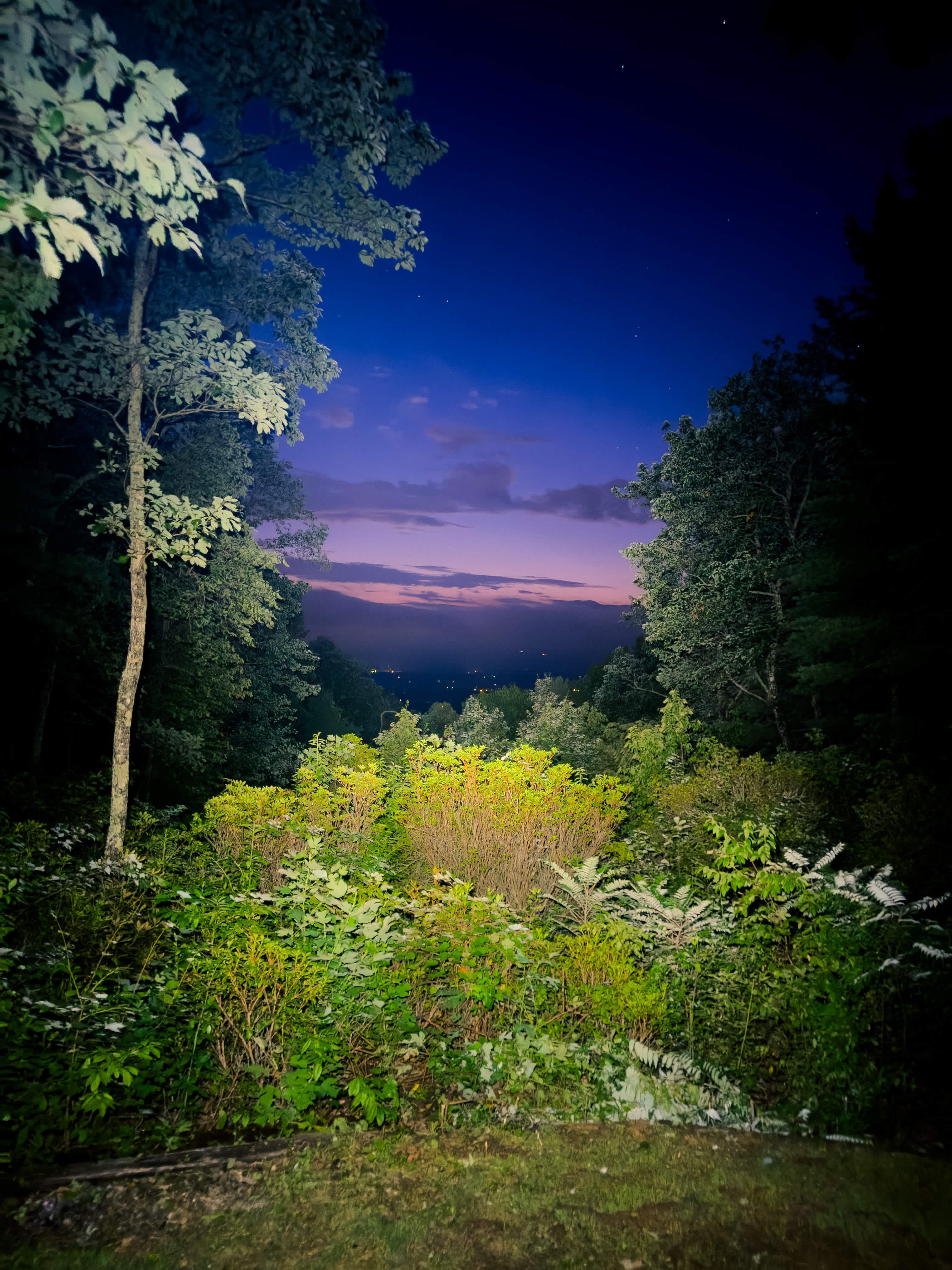 Remote Mountain Camping Platform
