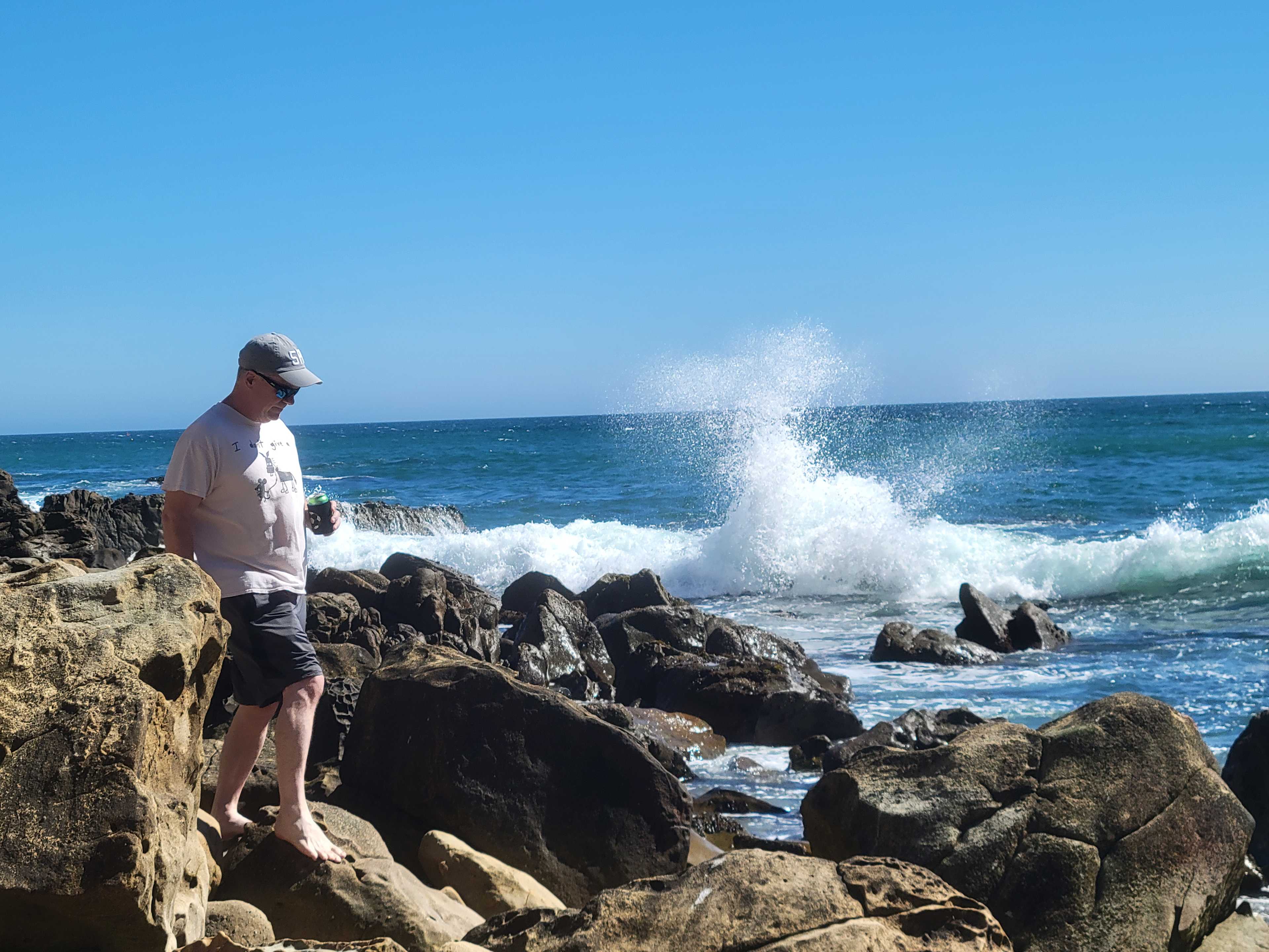 Tidepooling in the cove