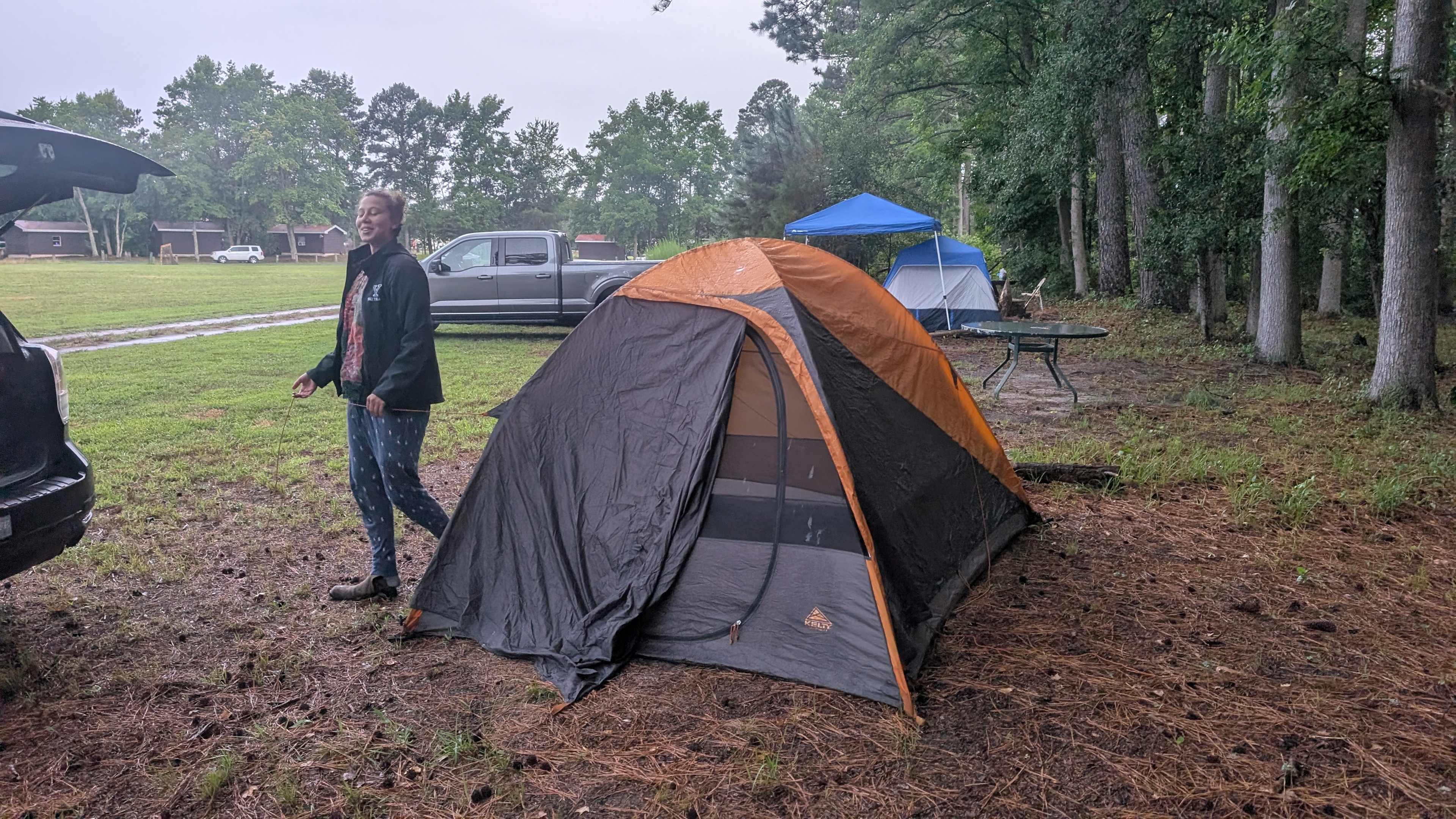 Primitive camping