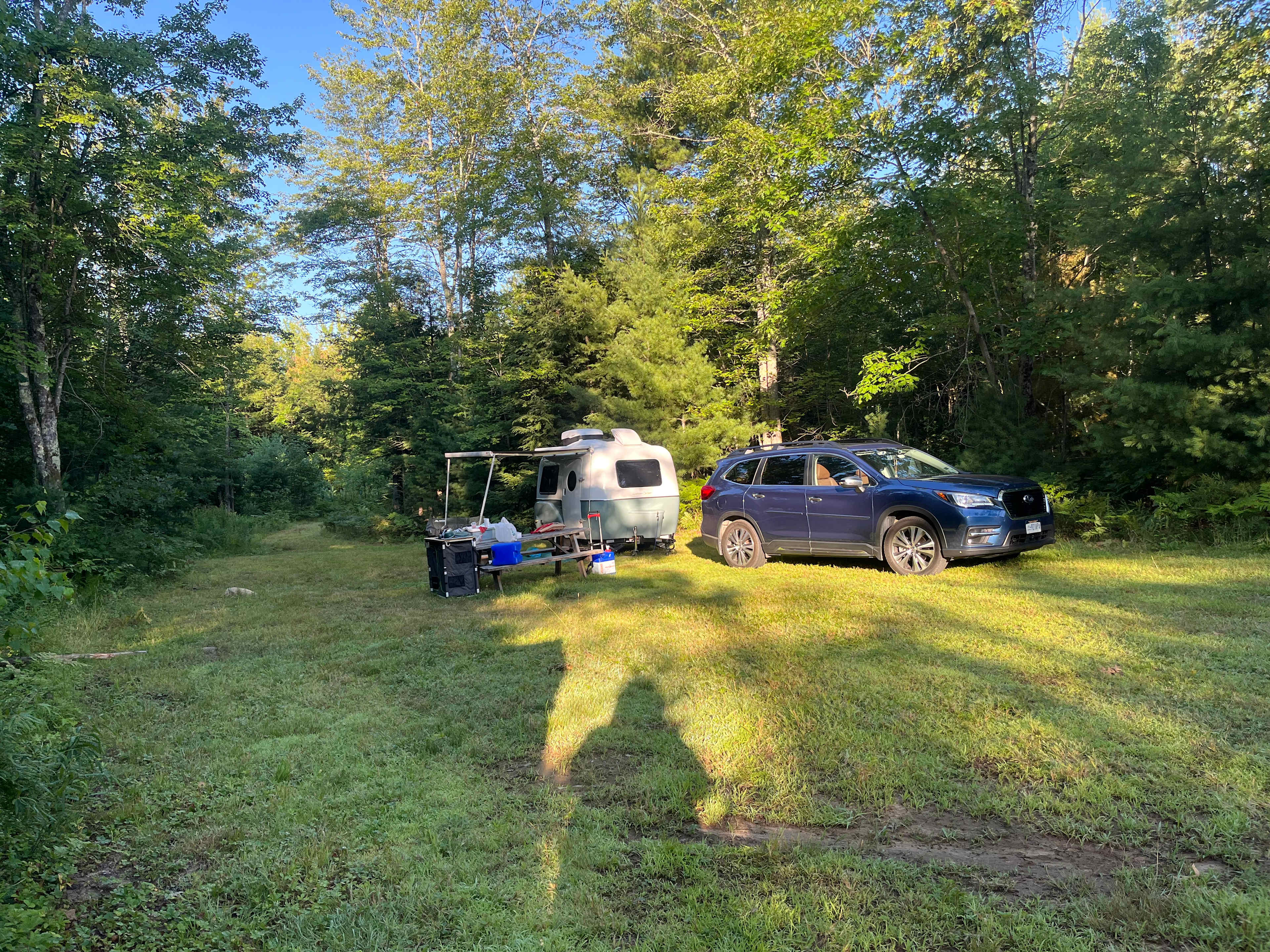 Private, open site- RV, Popup, tent