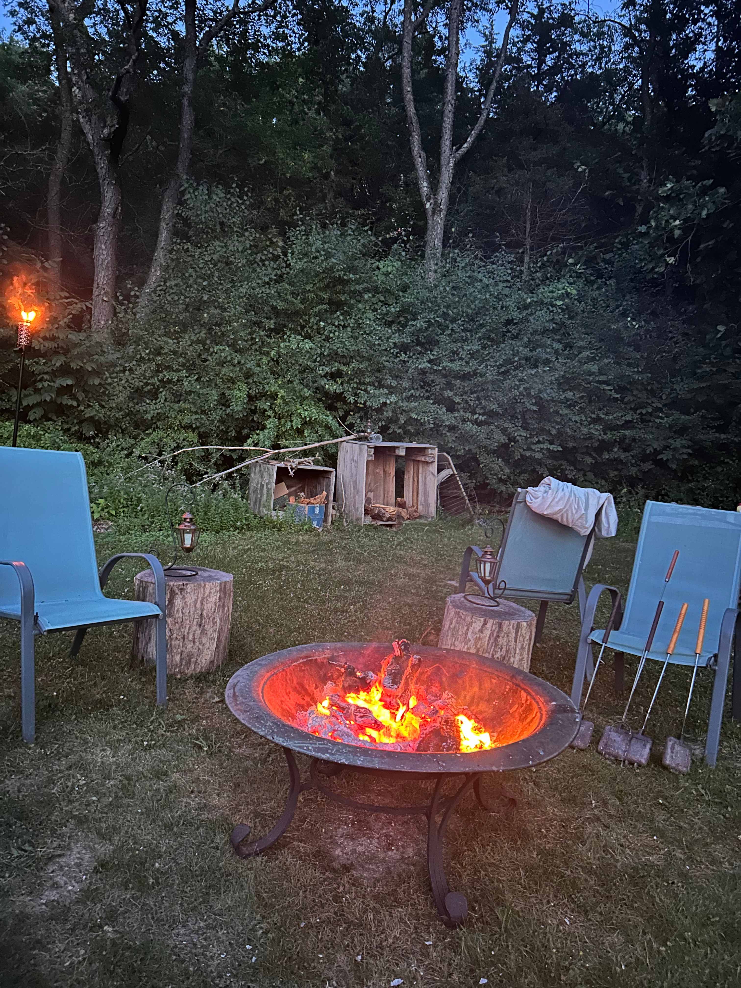 Glamping in Southern Kettle Moraine
