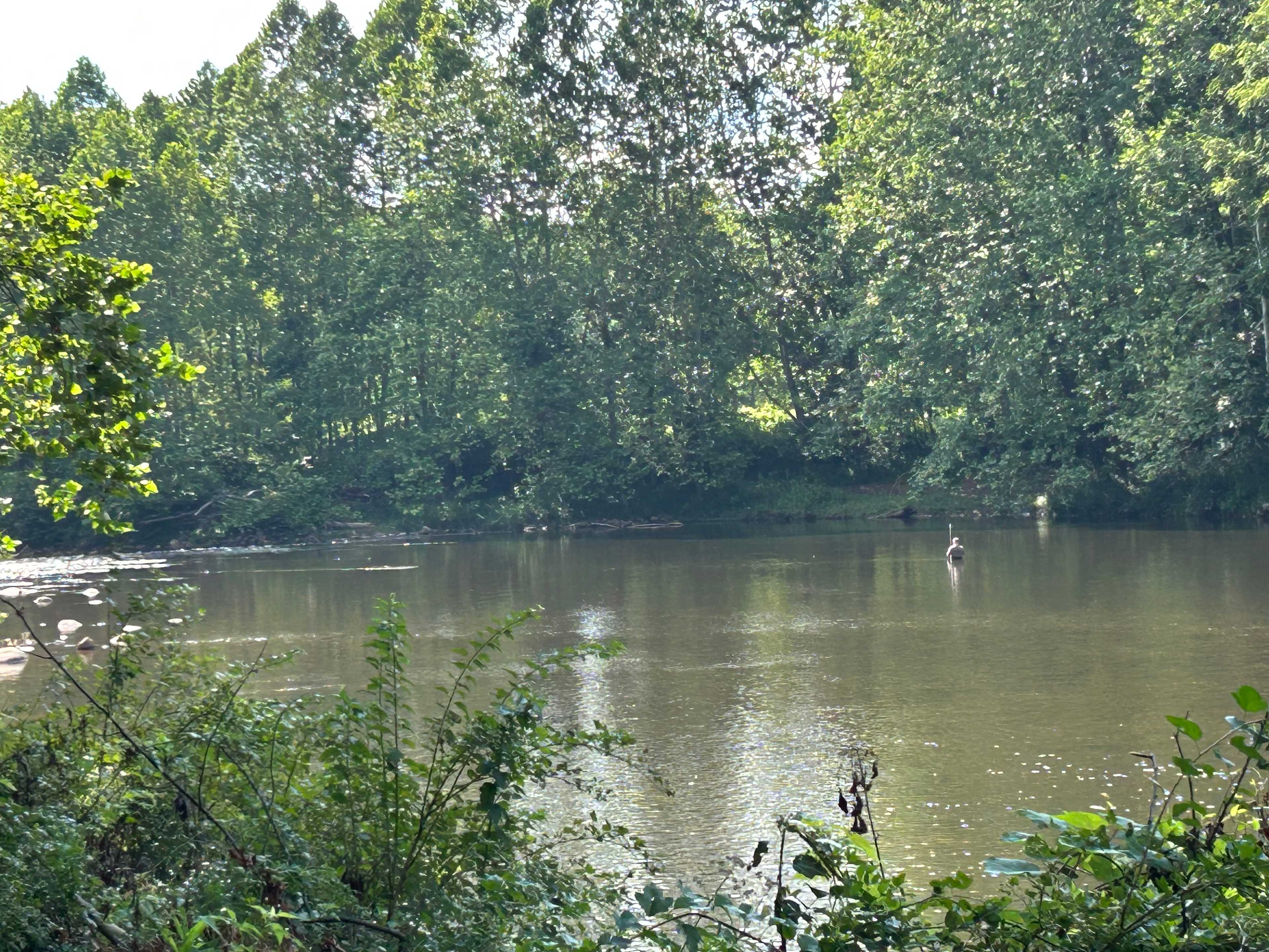 Fishing the Dry Fork river
