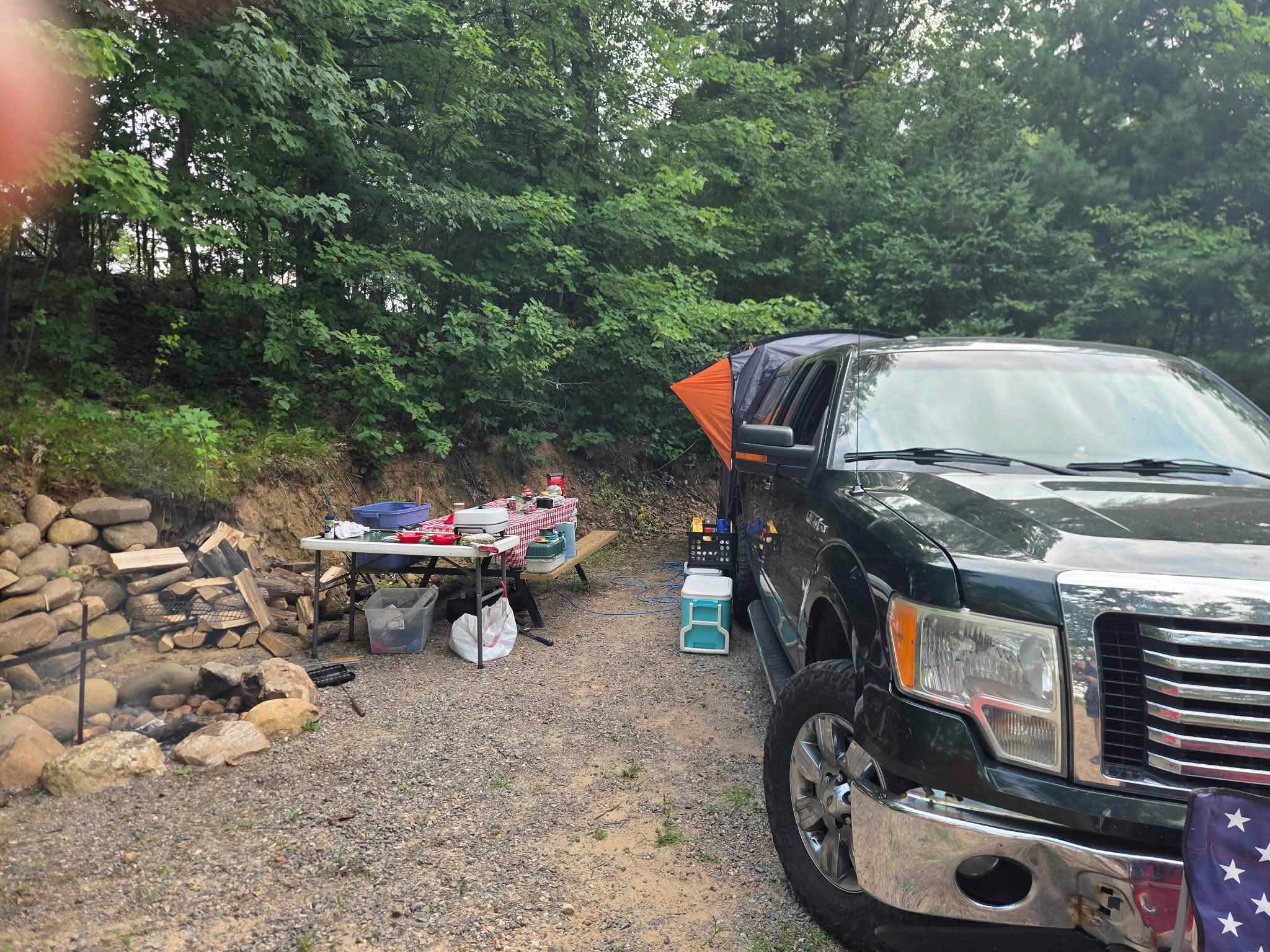 The site area is large. Plenty of room