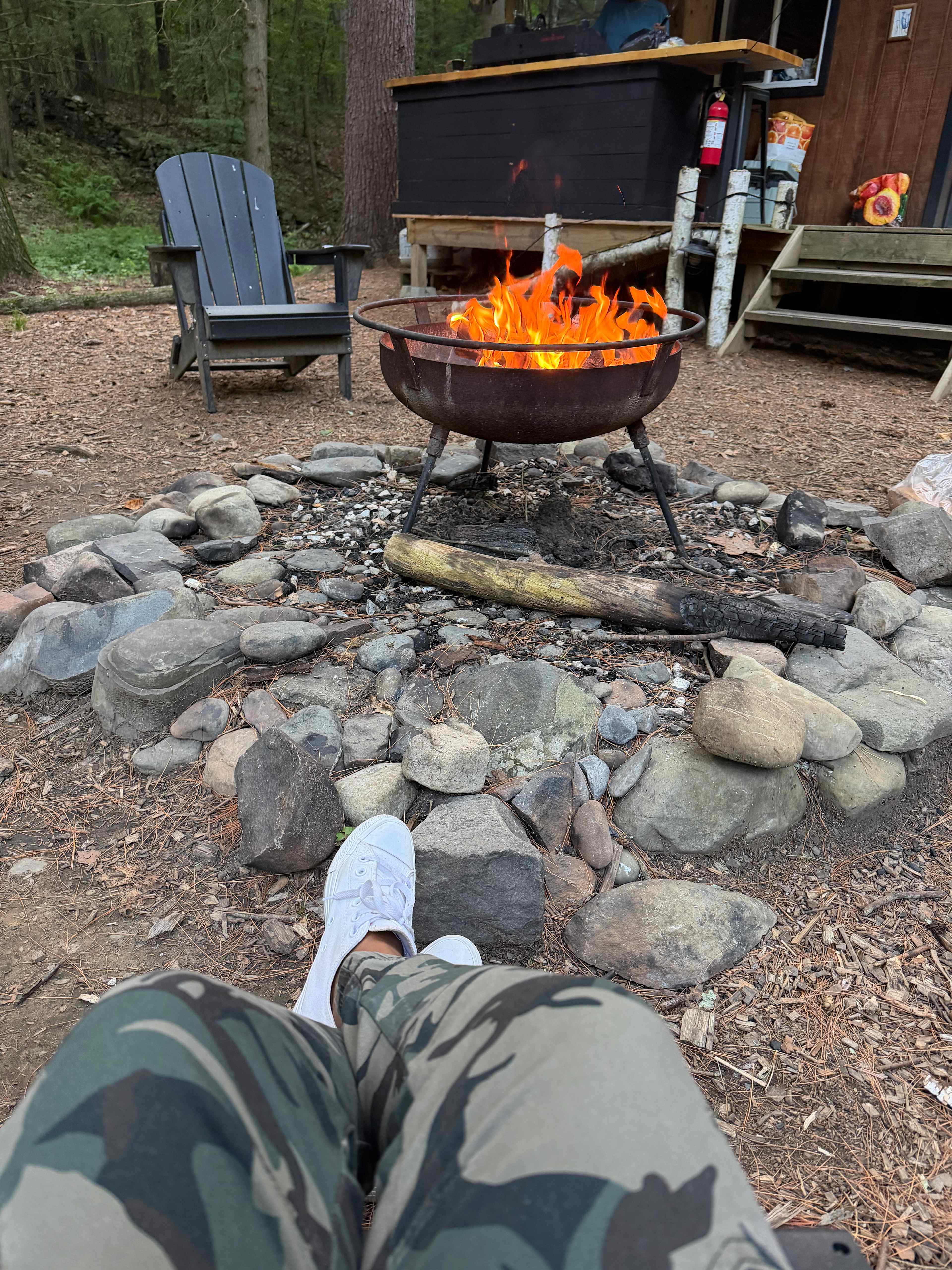 I loved the fire pit!