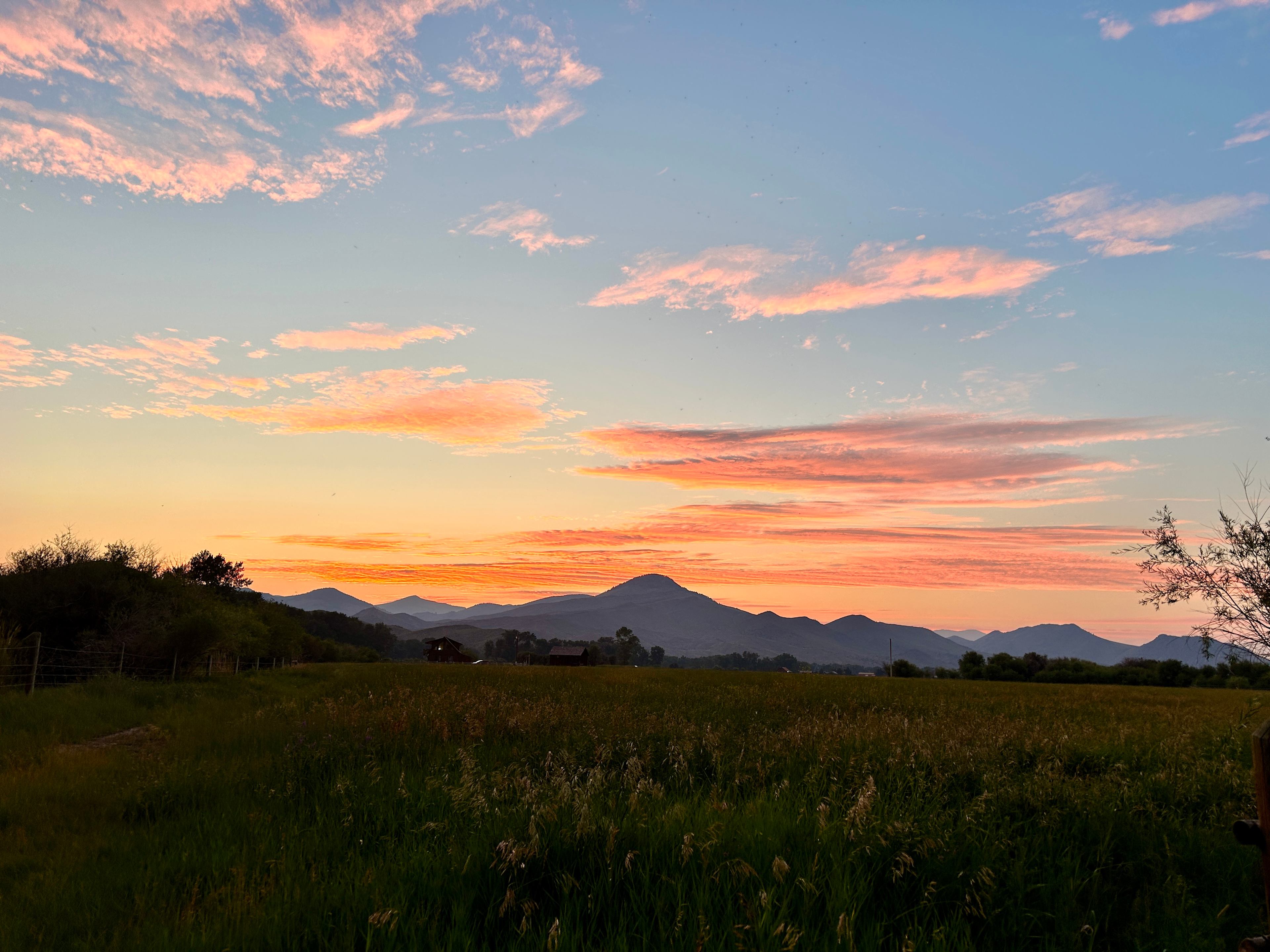 Beautiful views for a nice sunset 