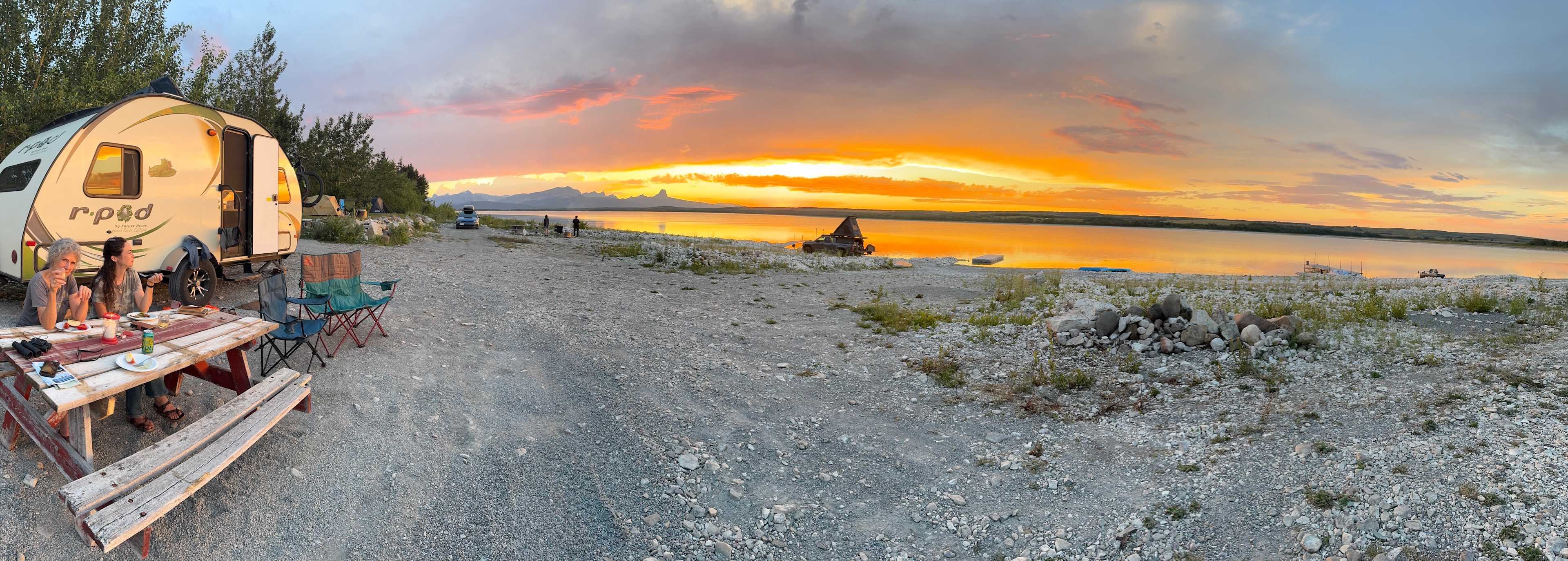 What a place to watch the sunset!
