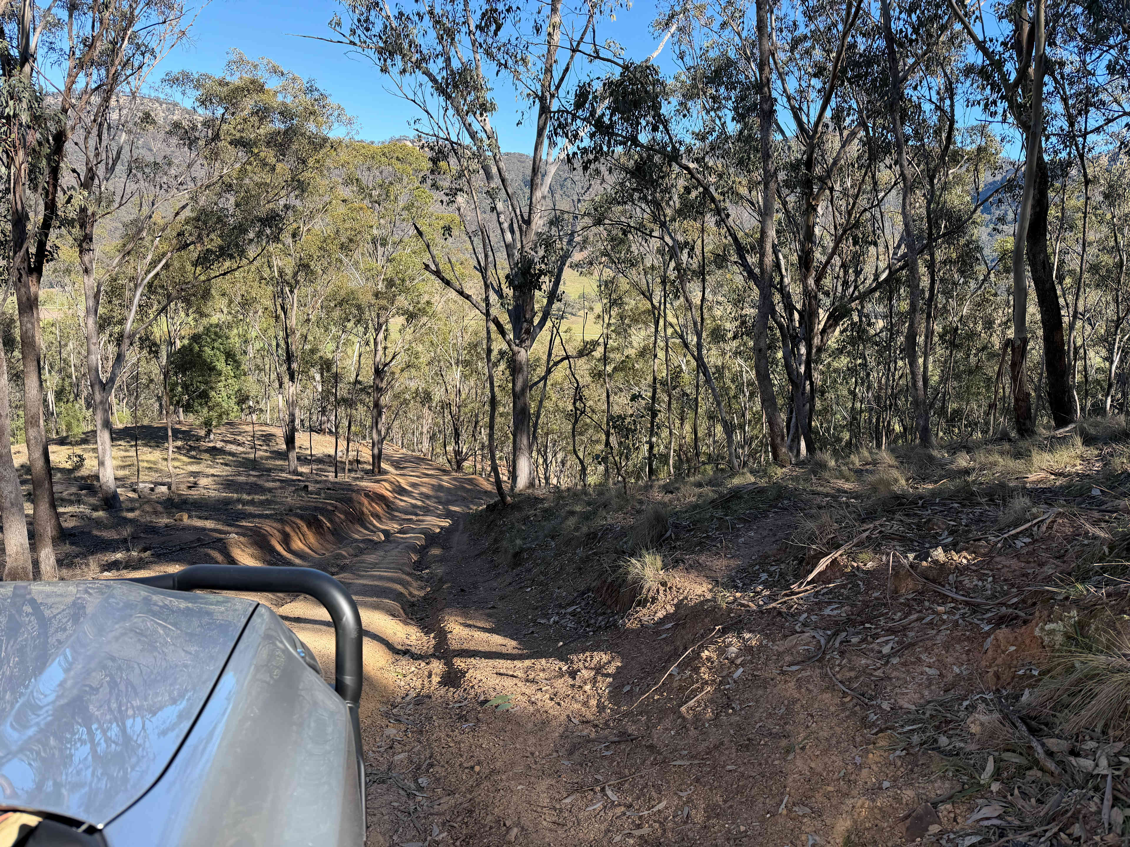 You can 4WD to the National Park gate