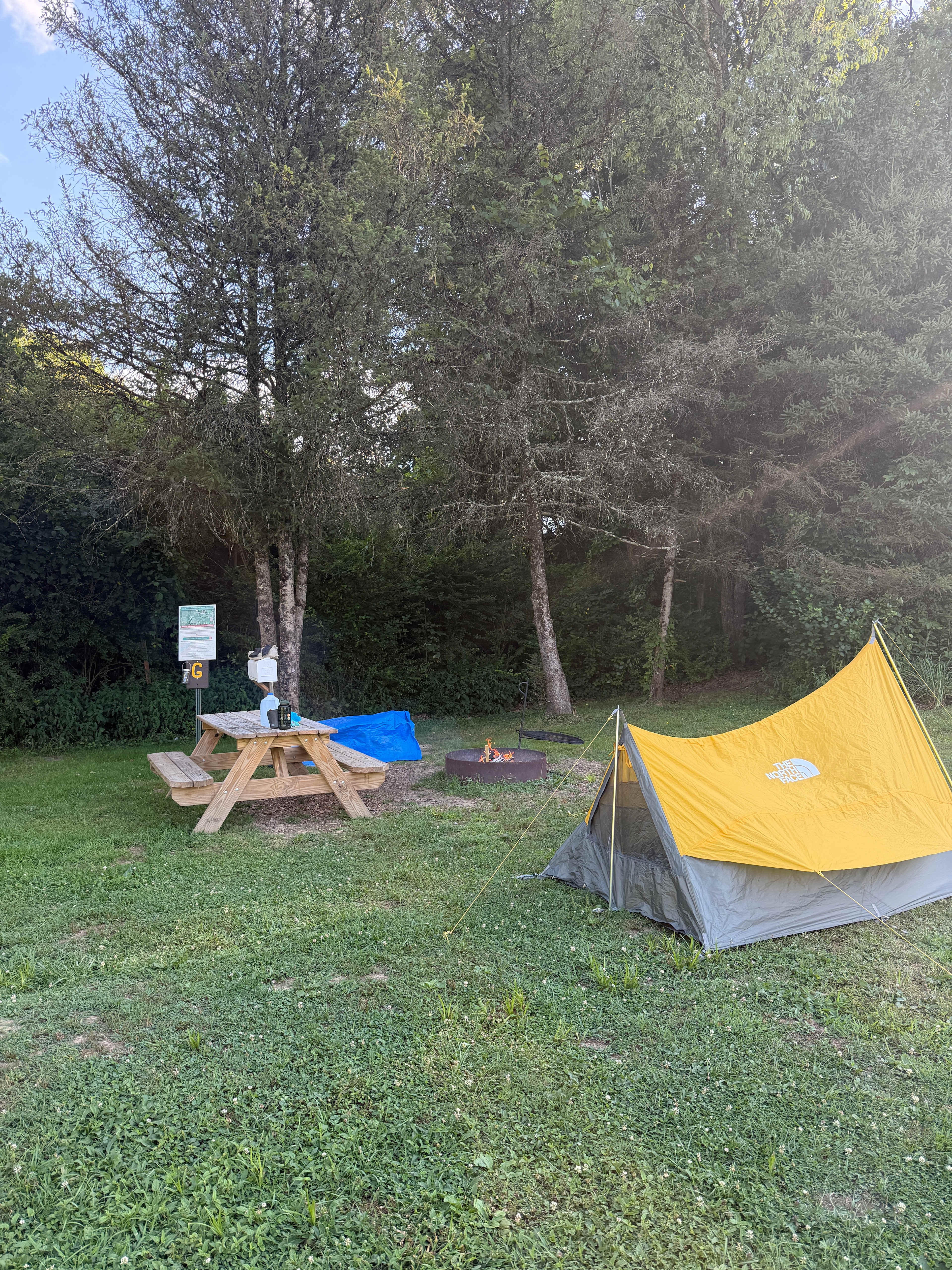 Camping at Heritage Farms
