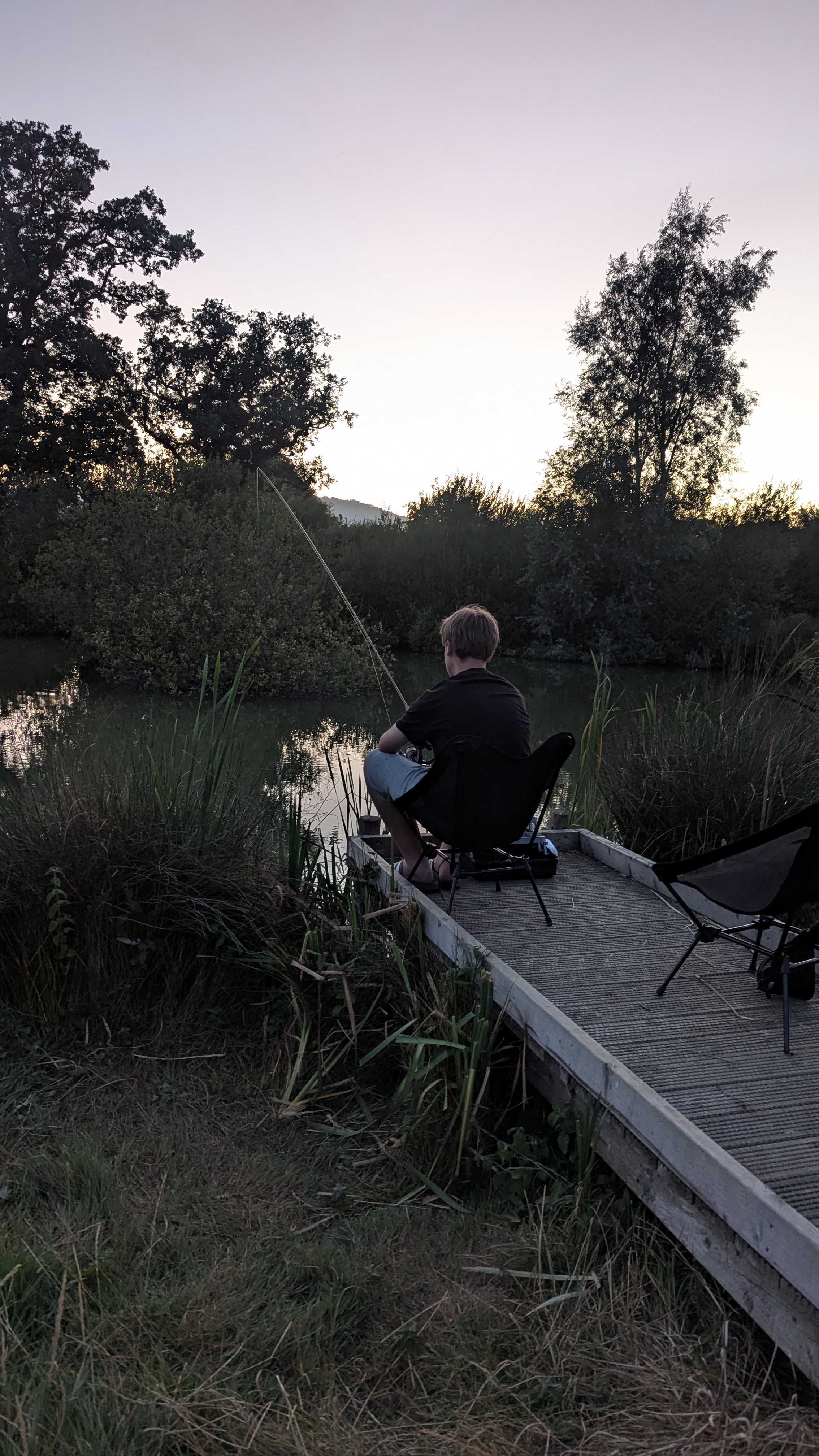 Gone fishing