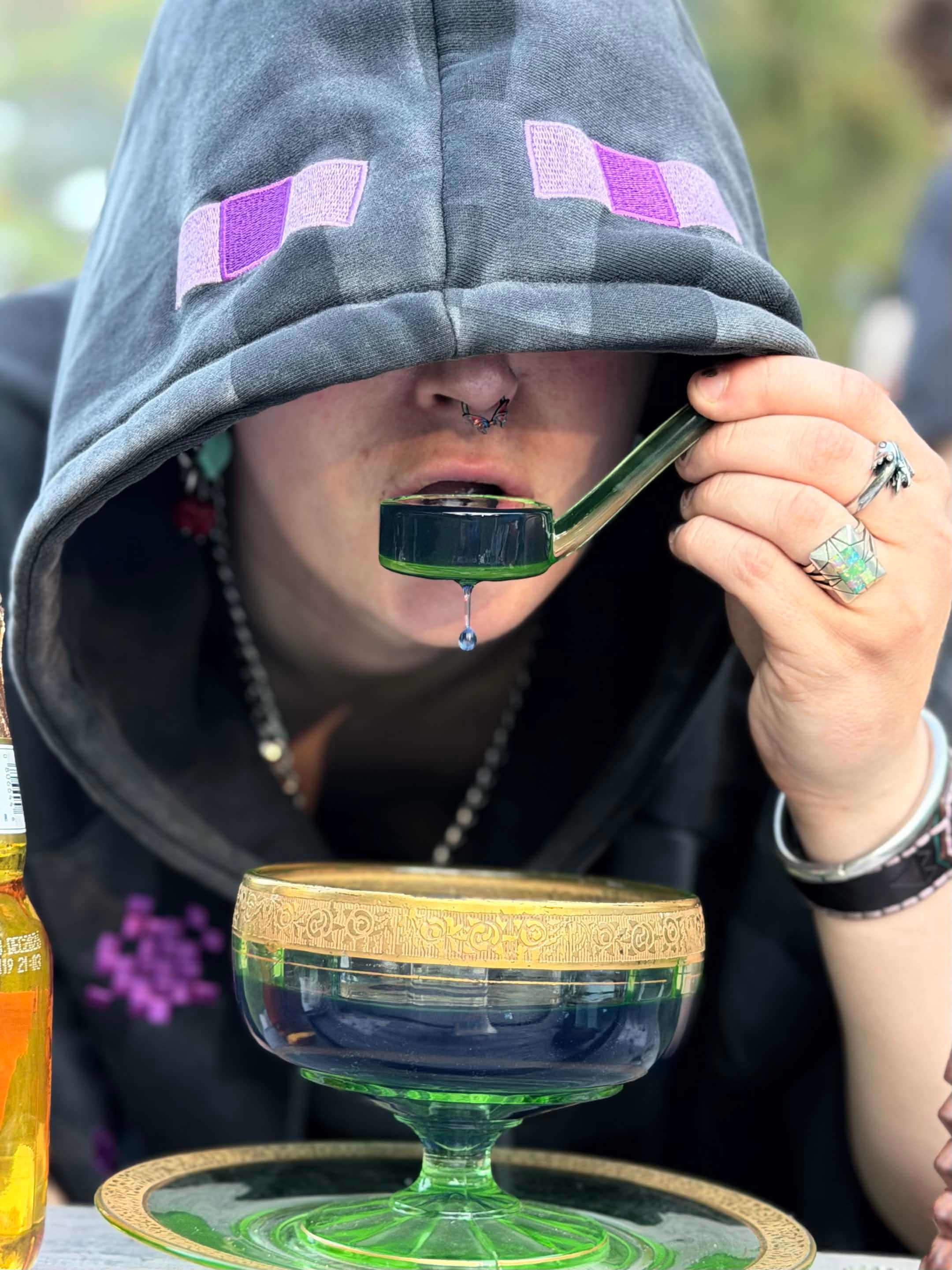 A sip of potion~
