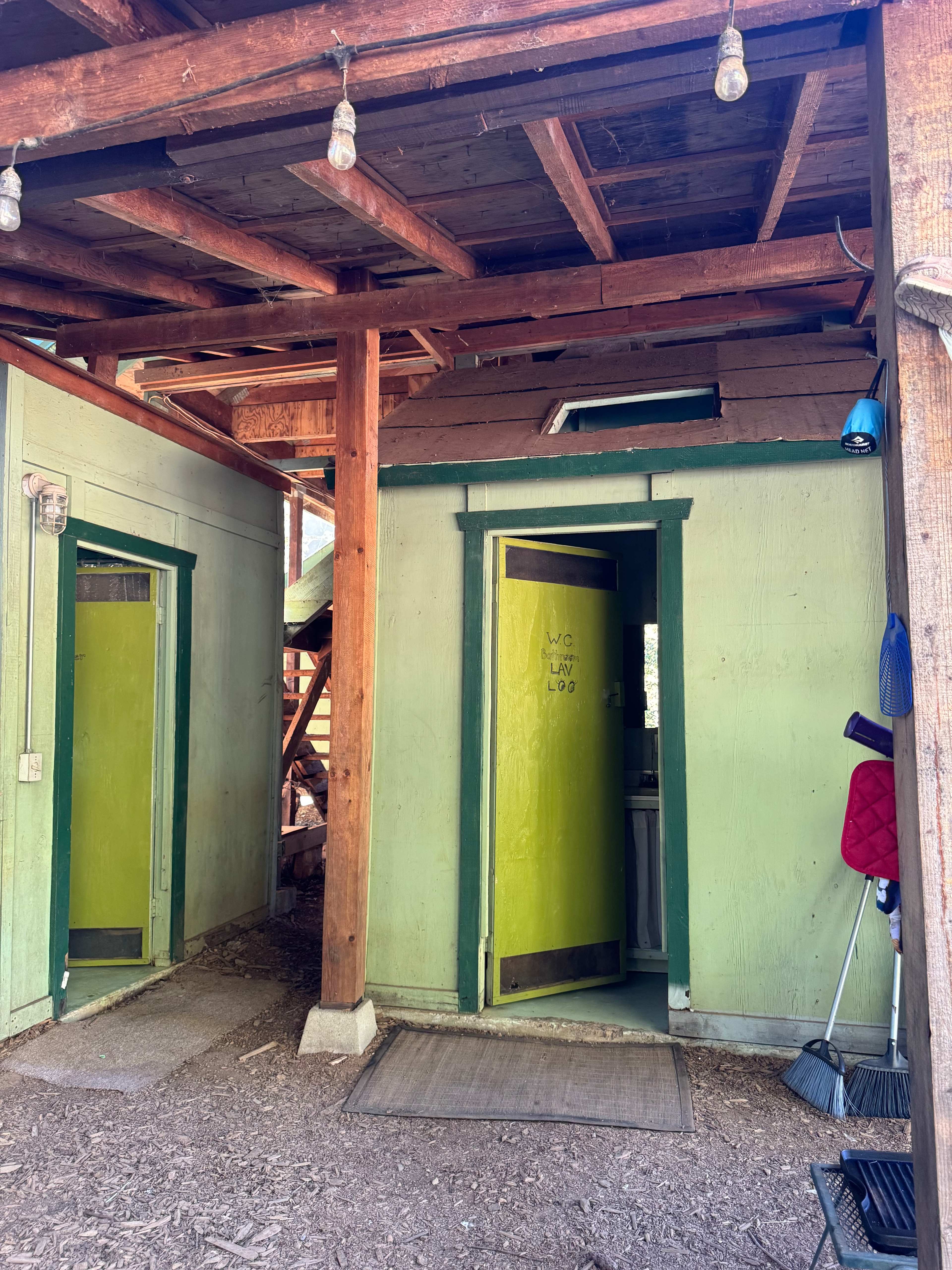 Toilet and shower doors