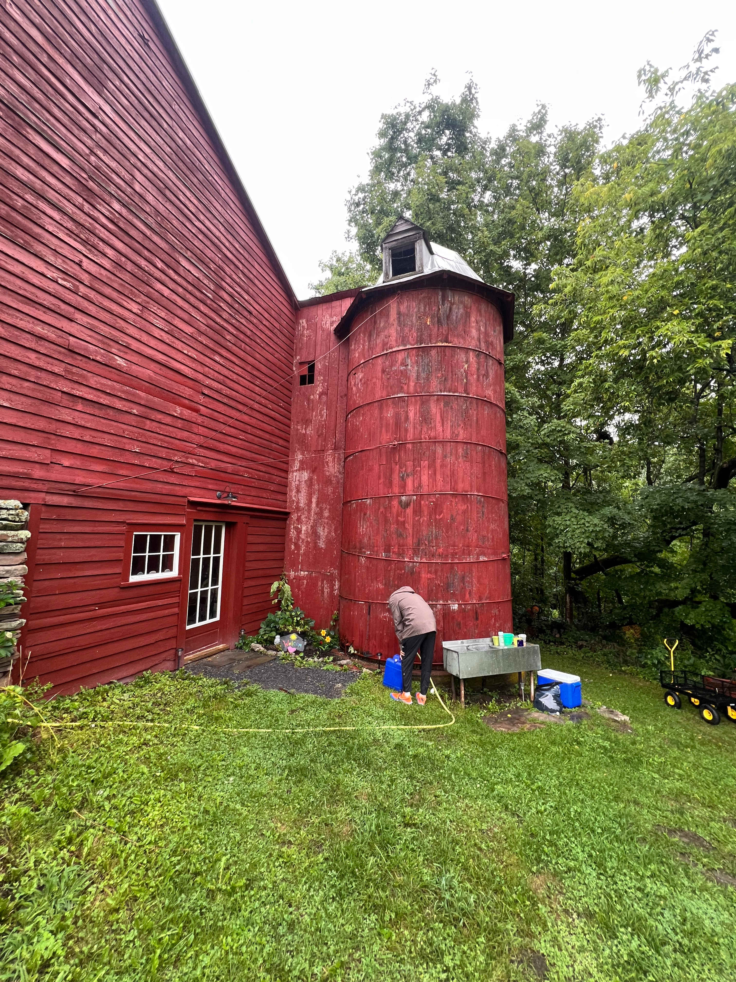 The barn 