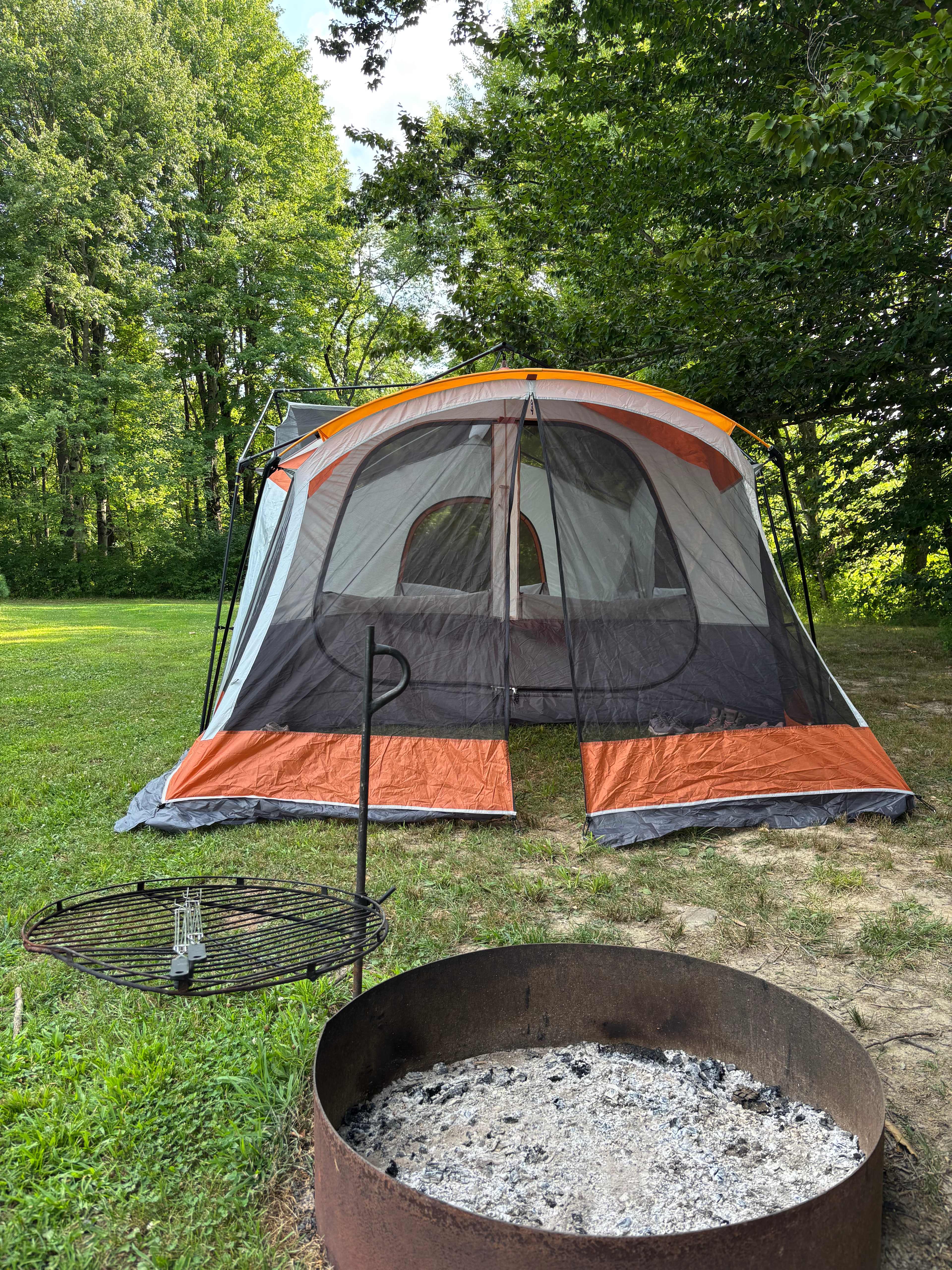 Camping at Heritage Farms