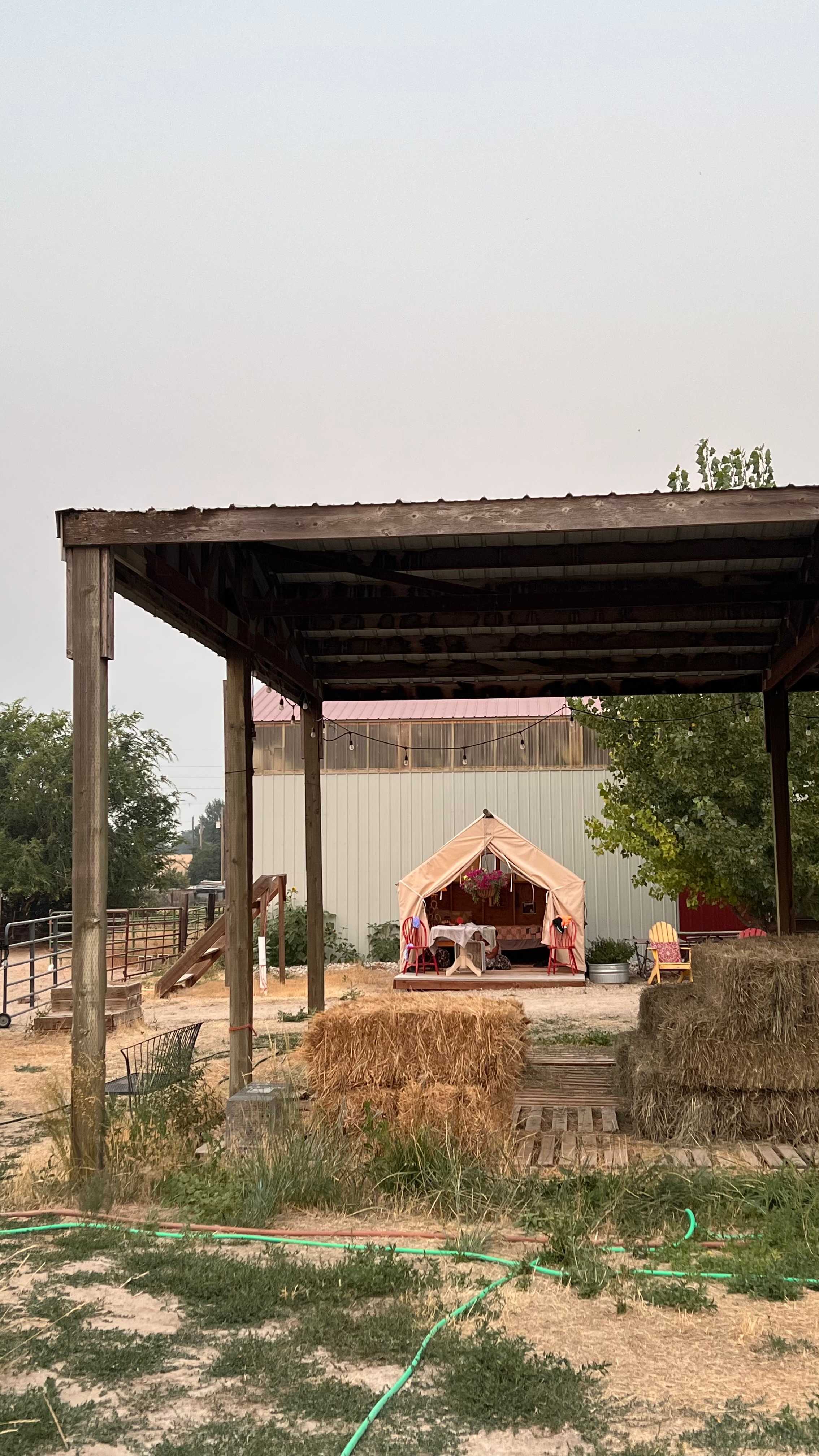 Sweet Pepper Ranch's Glamping Tent