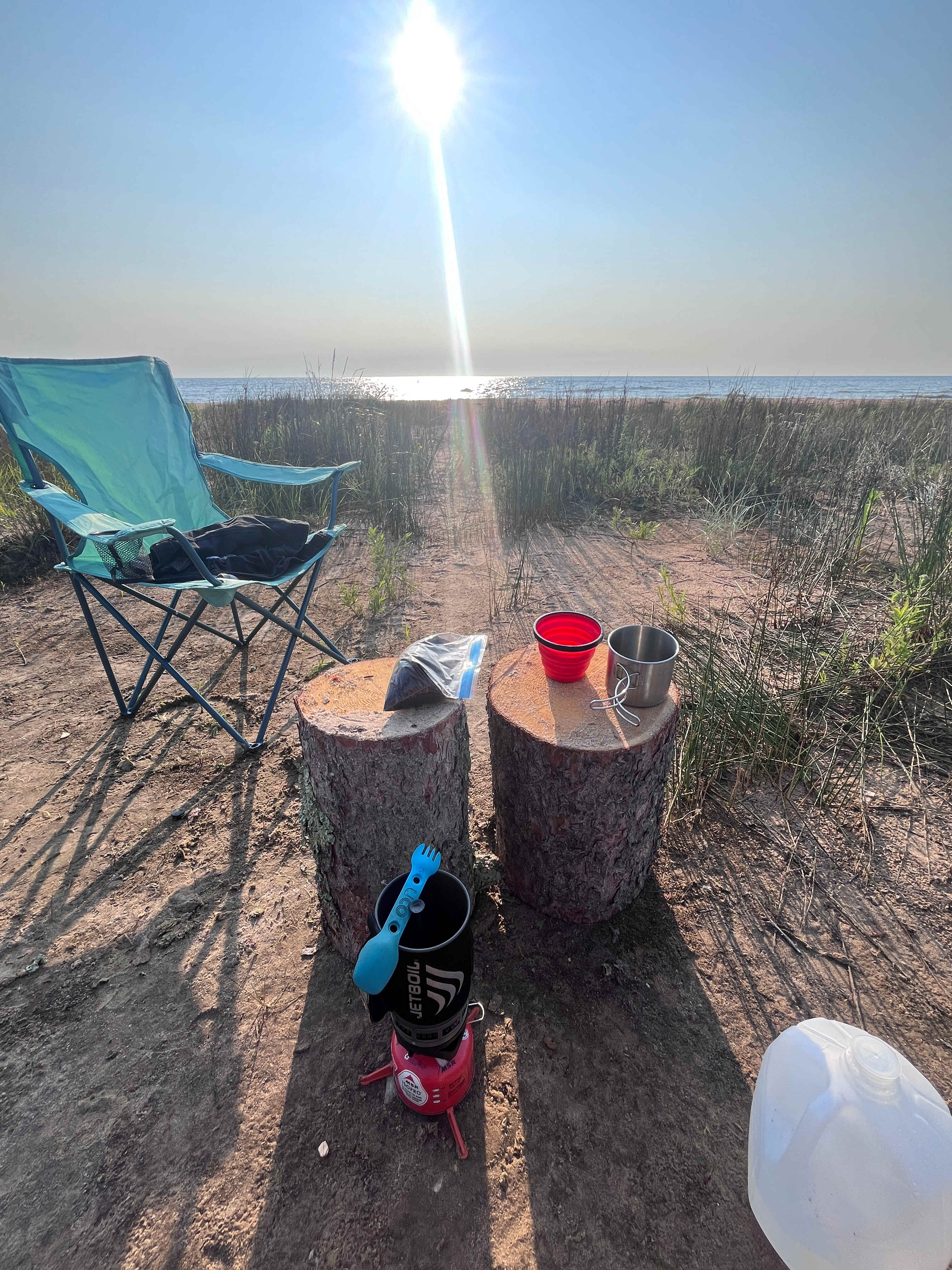 Lake Michigan Sauna + Surf Camp