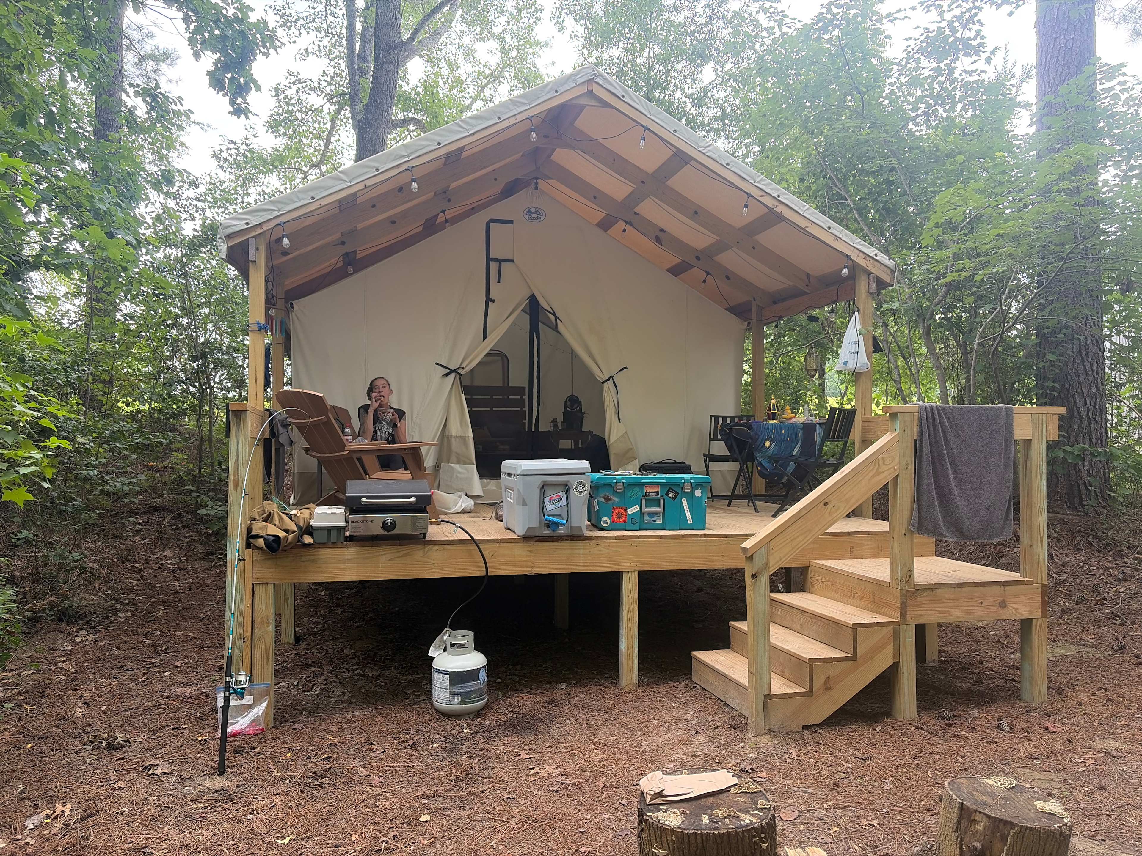 Kerr Lake Glamping at Holly Forest