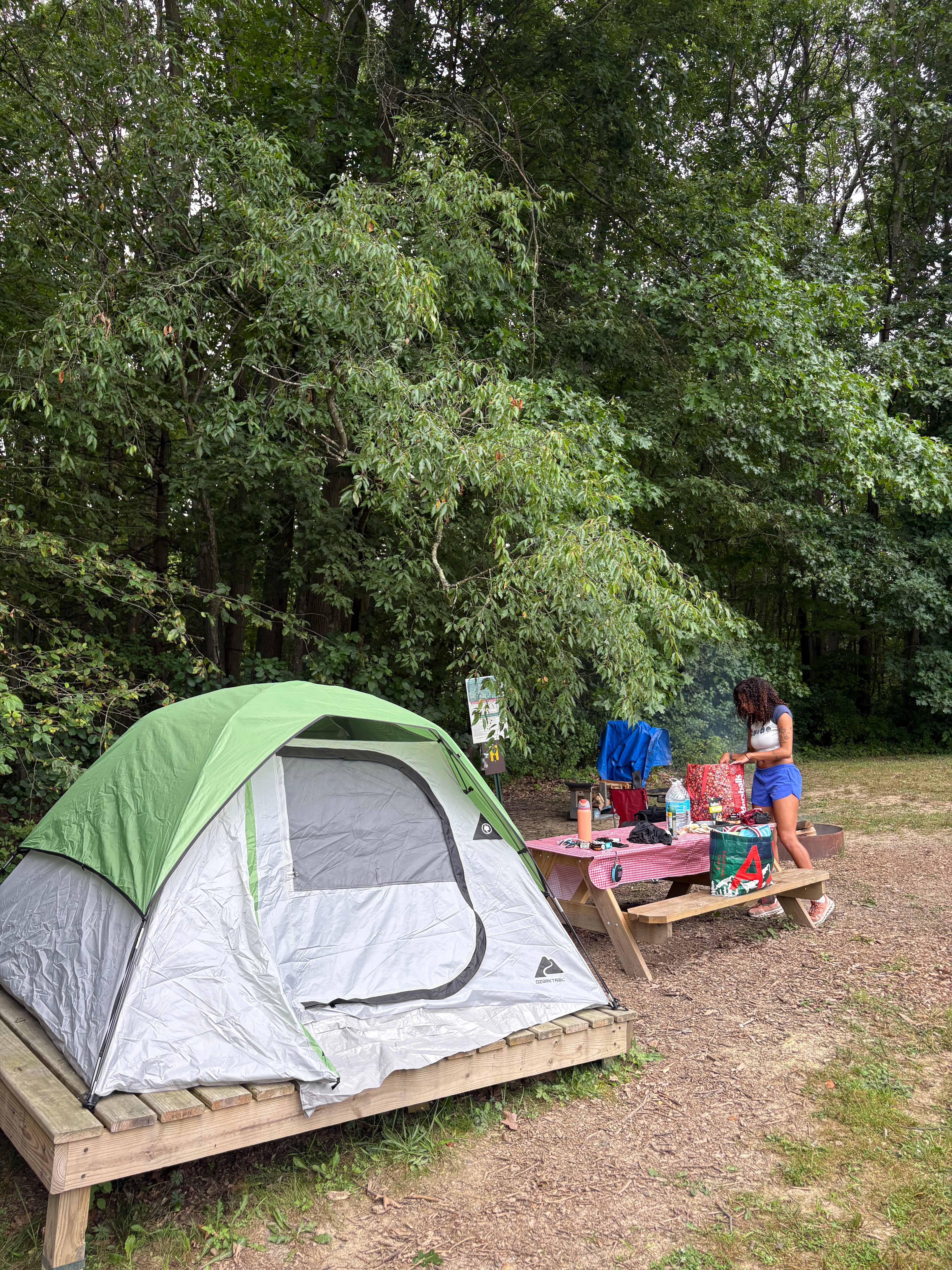 Camping at Heritage Farms