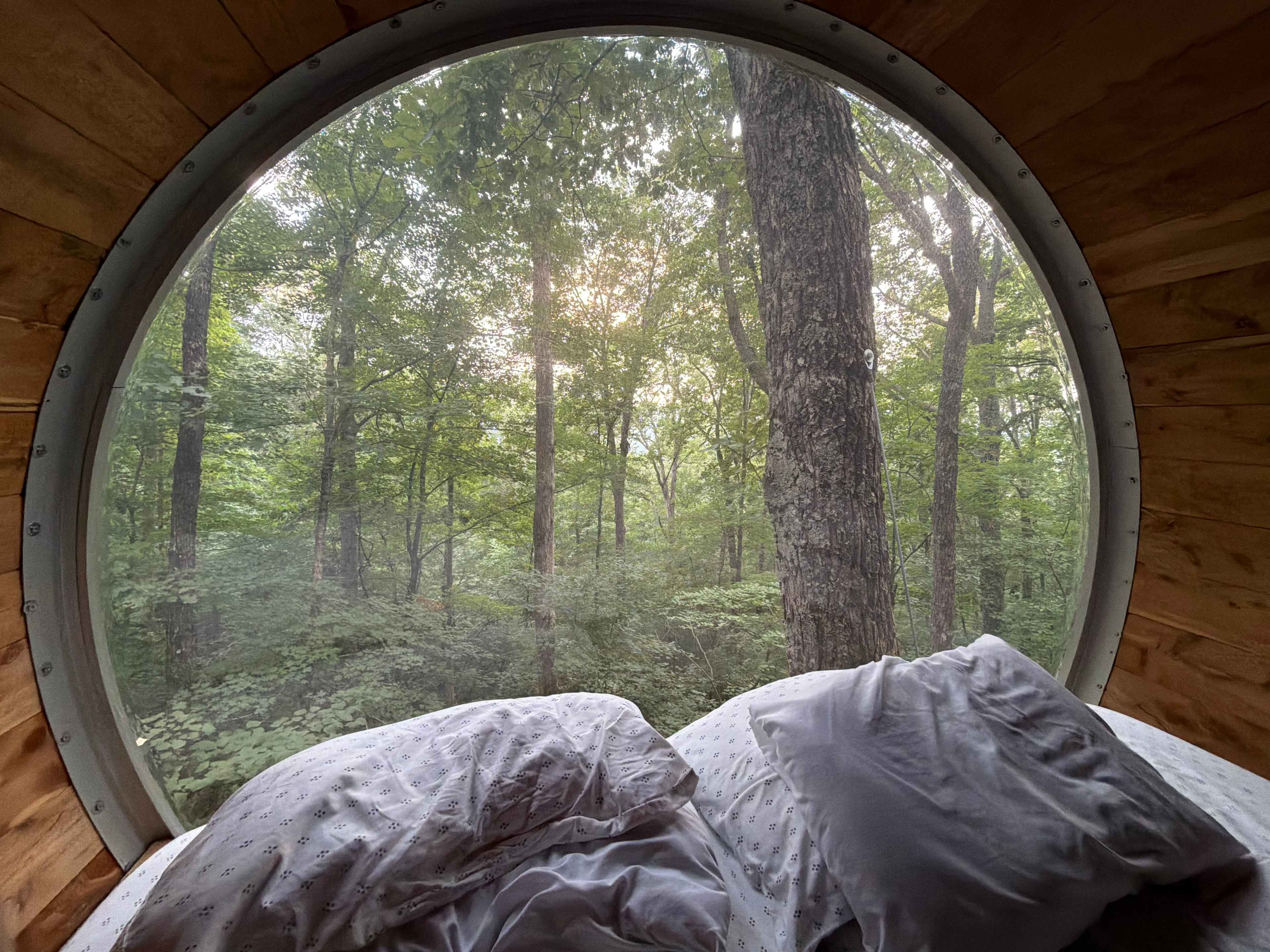 Perfect view to wake up to :) and great for storm watching! 