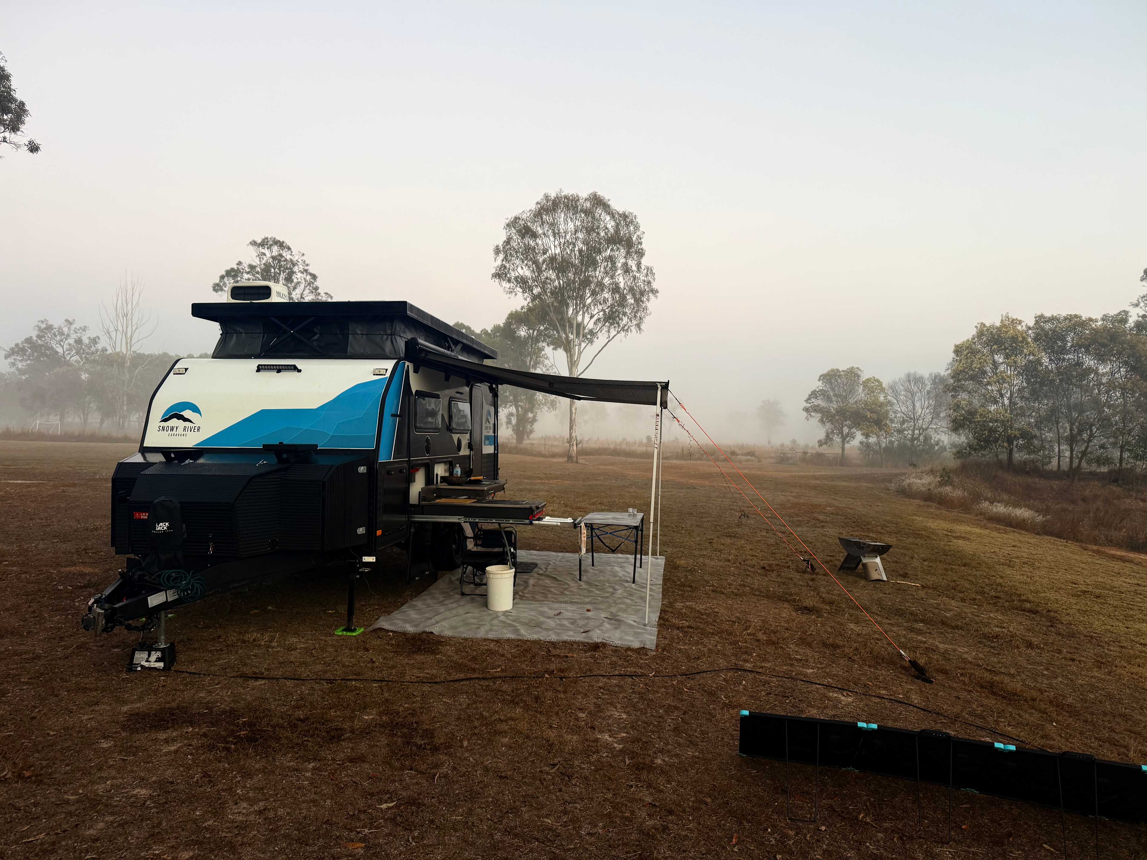 Bit of a foggy start