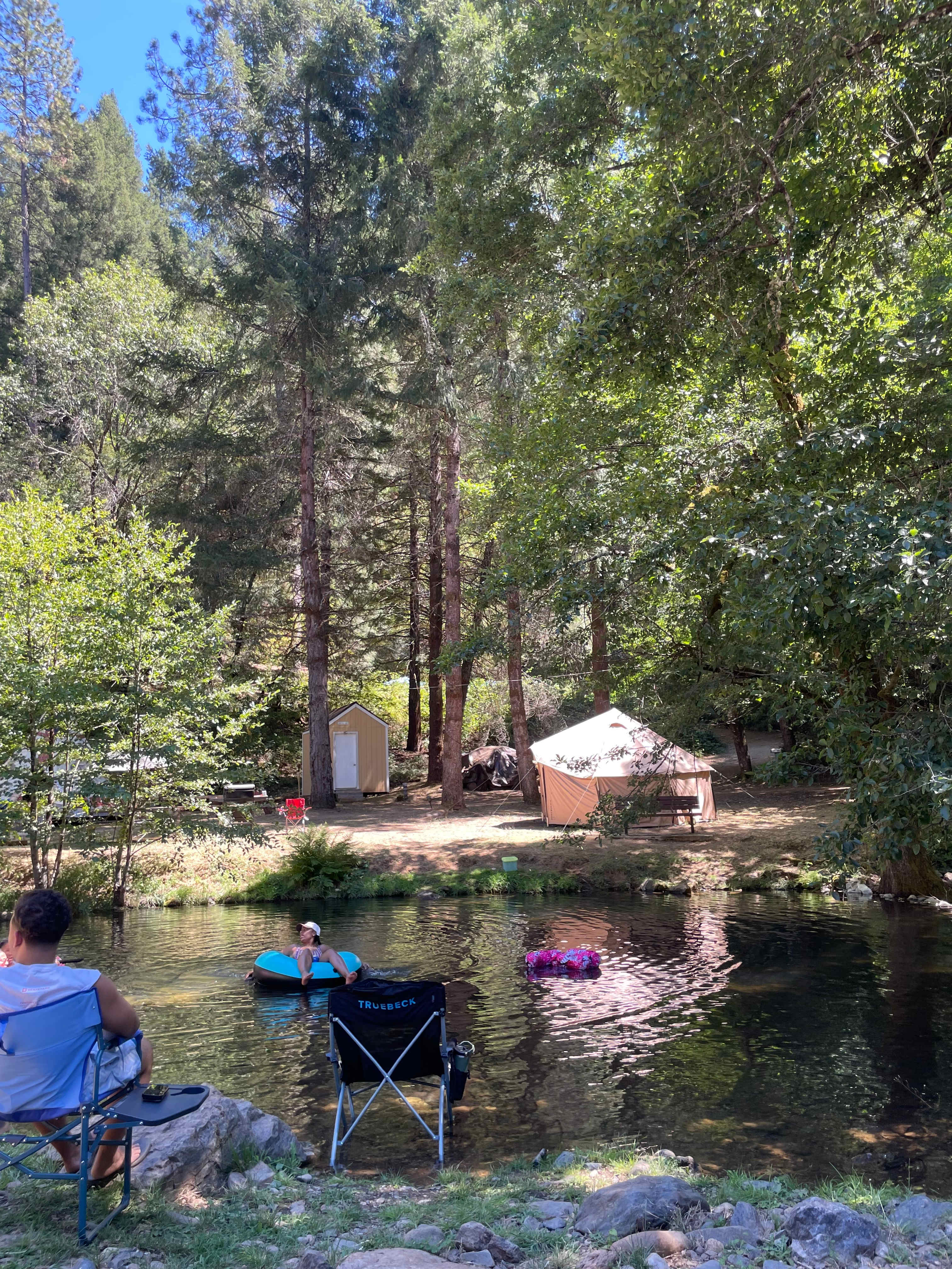 Creek swimming hole 