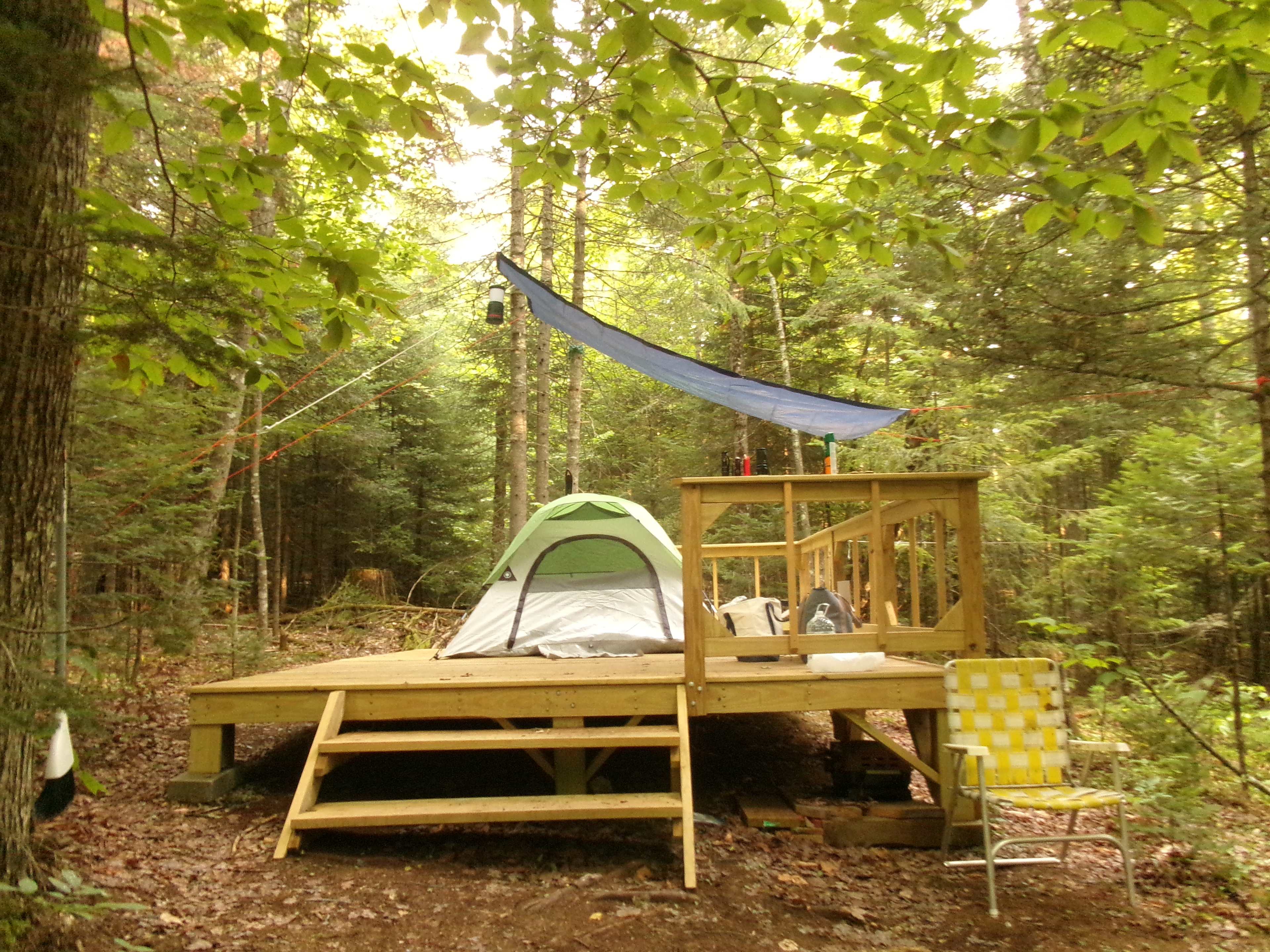 Kingfield creek camping