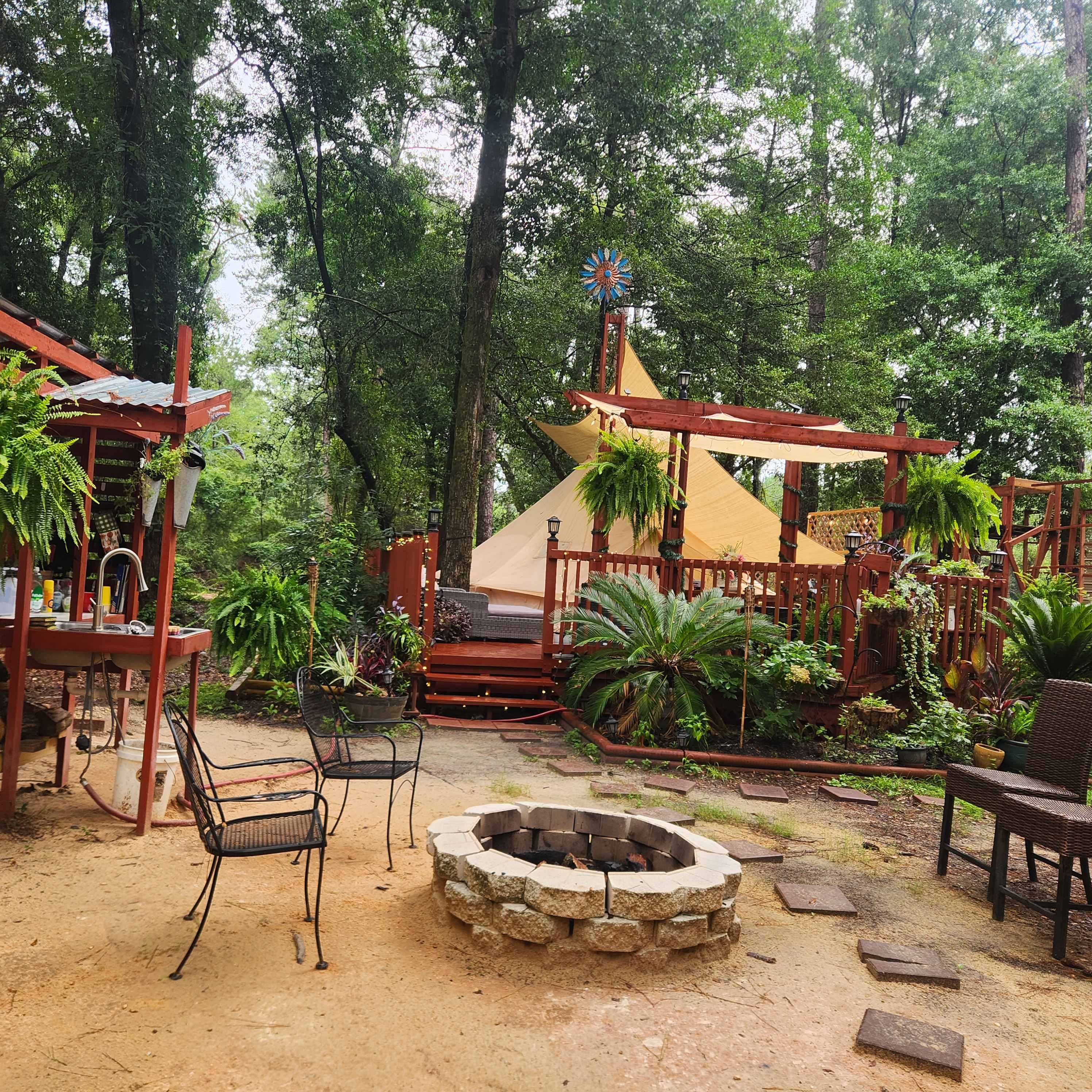 Glamping In Paradise