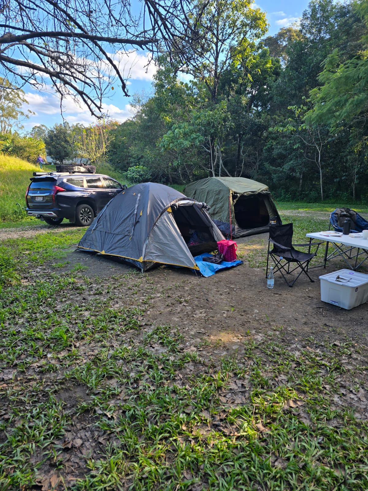 Tent site