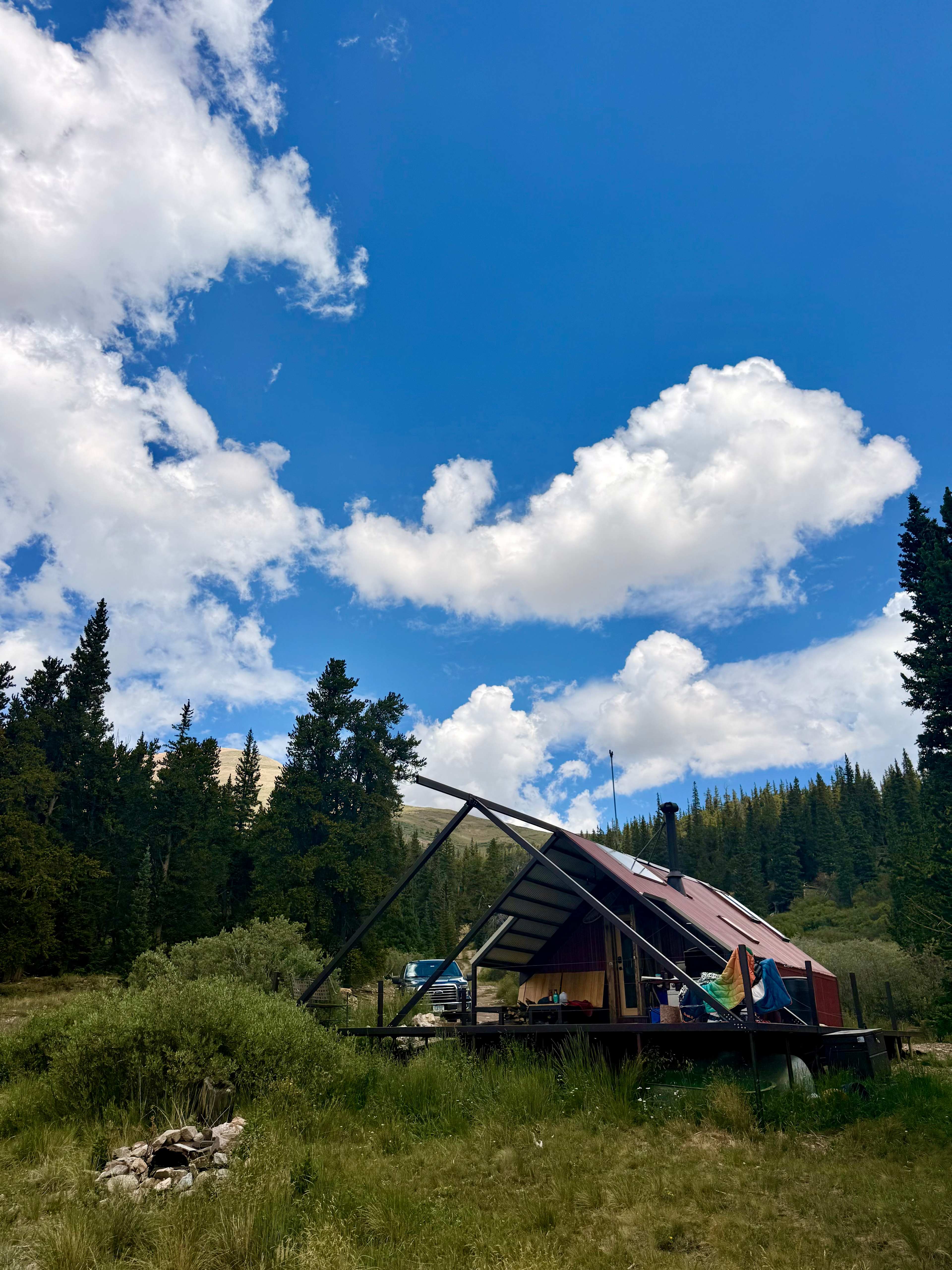 Historic 1800s Ski Hut & Summer Cabin & Private Thermal Dipping Pool
