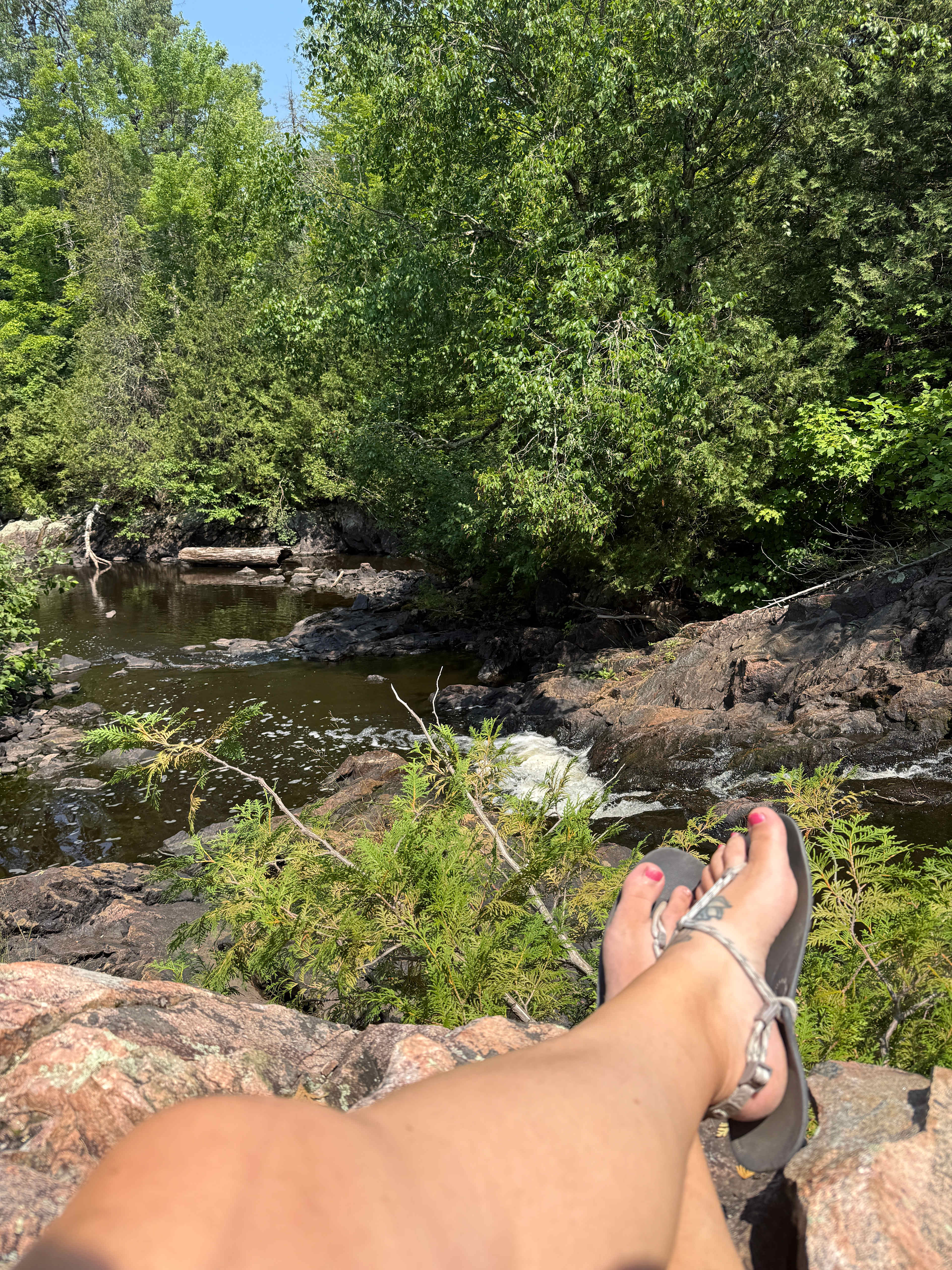 At the 2nd falls