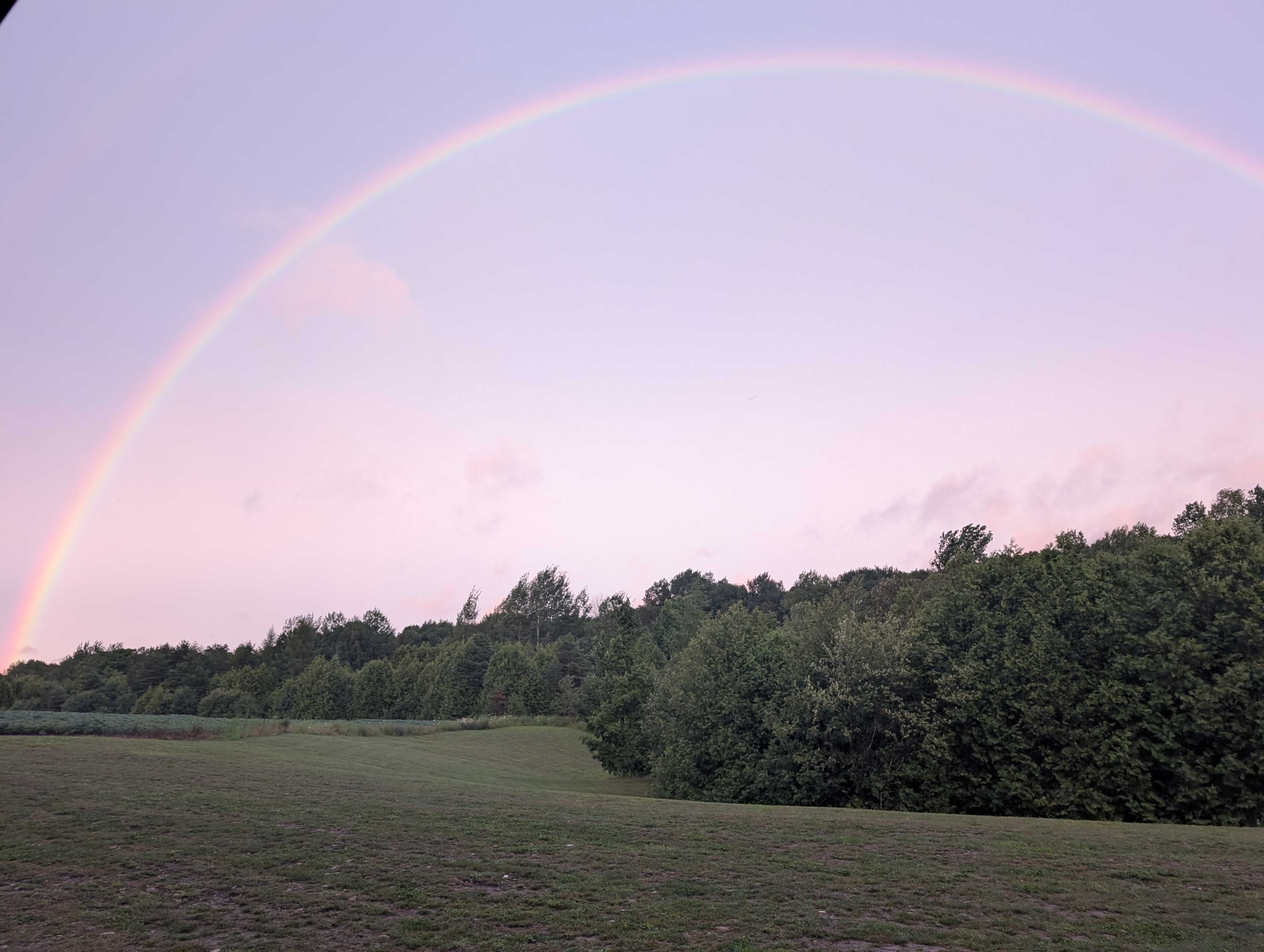View from the cabin