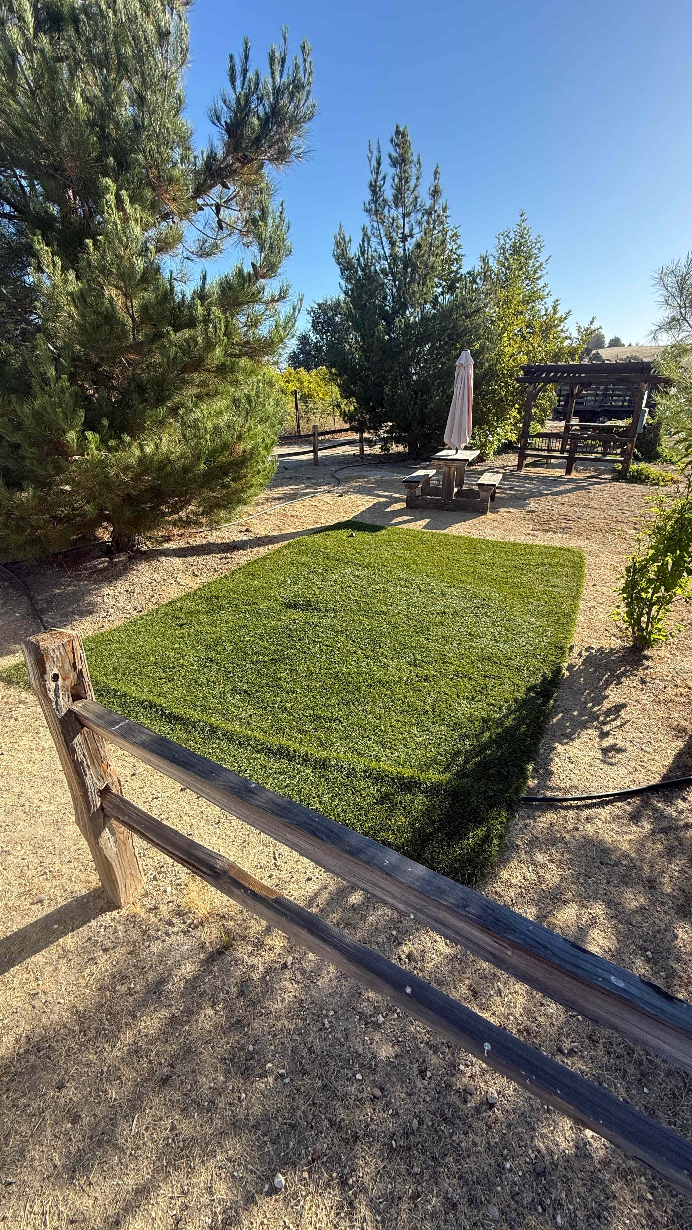 Private Campground in Wine Country