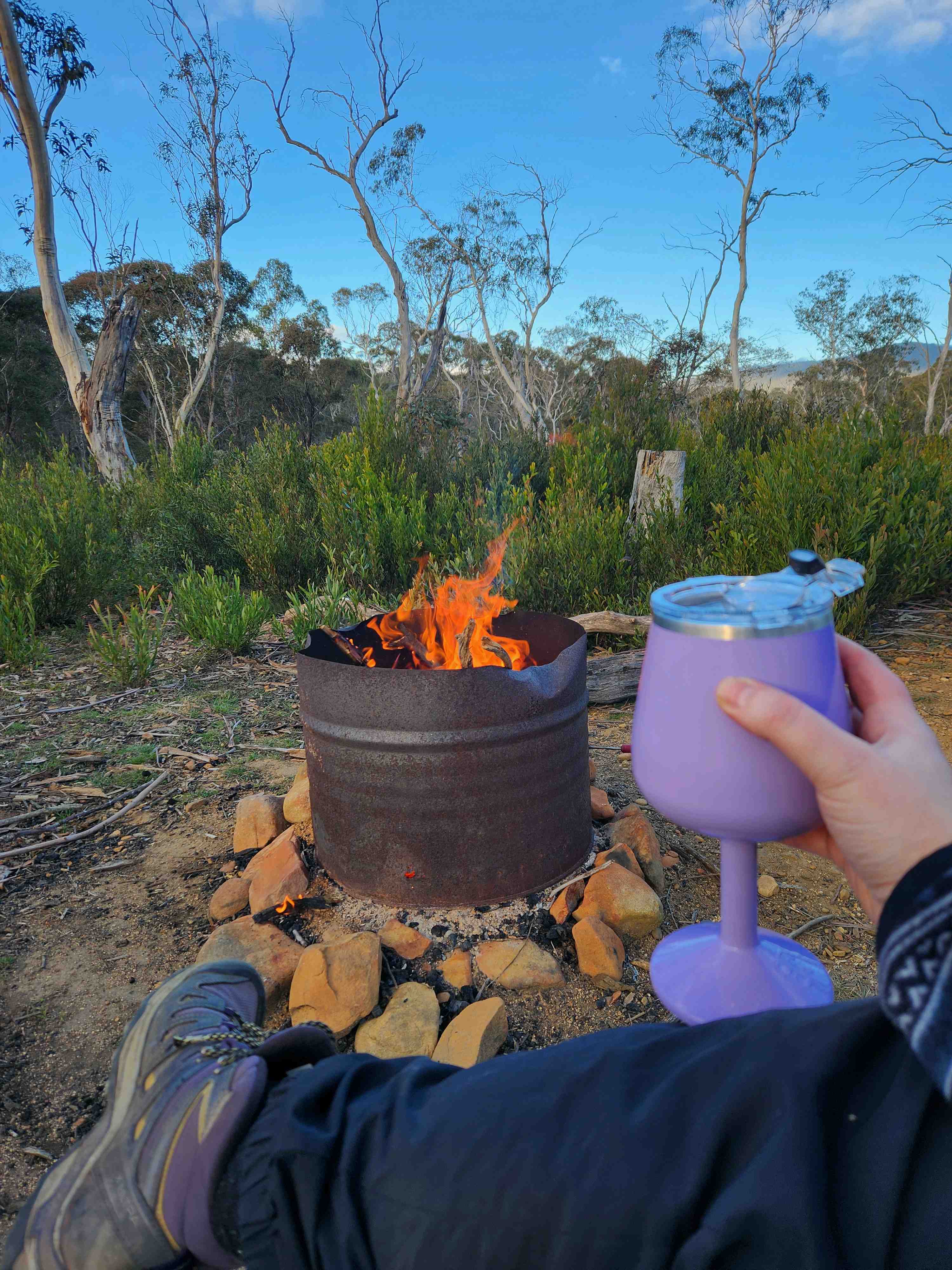 Scribbly Gum secluded bush camping
