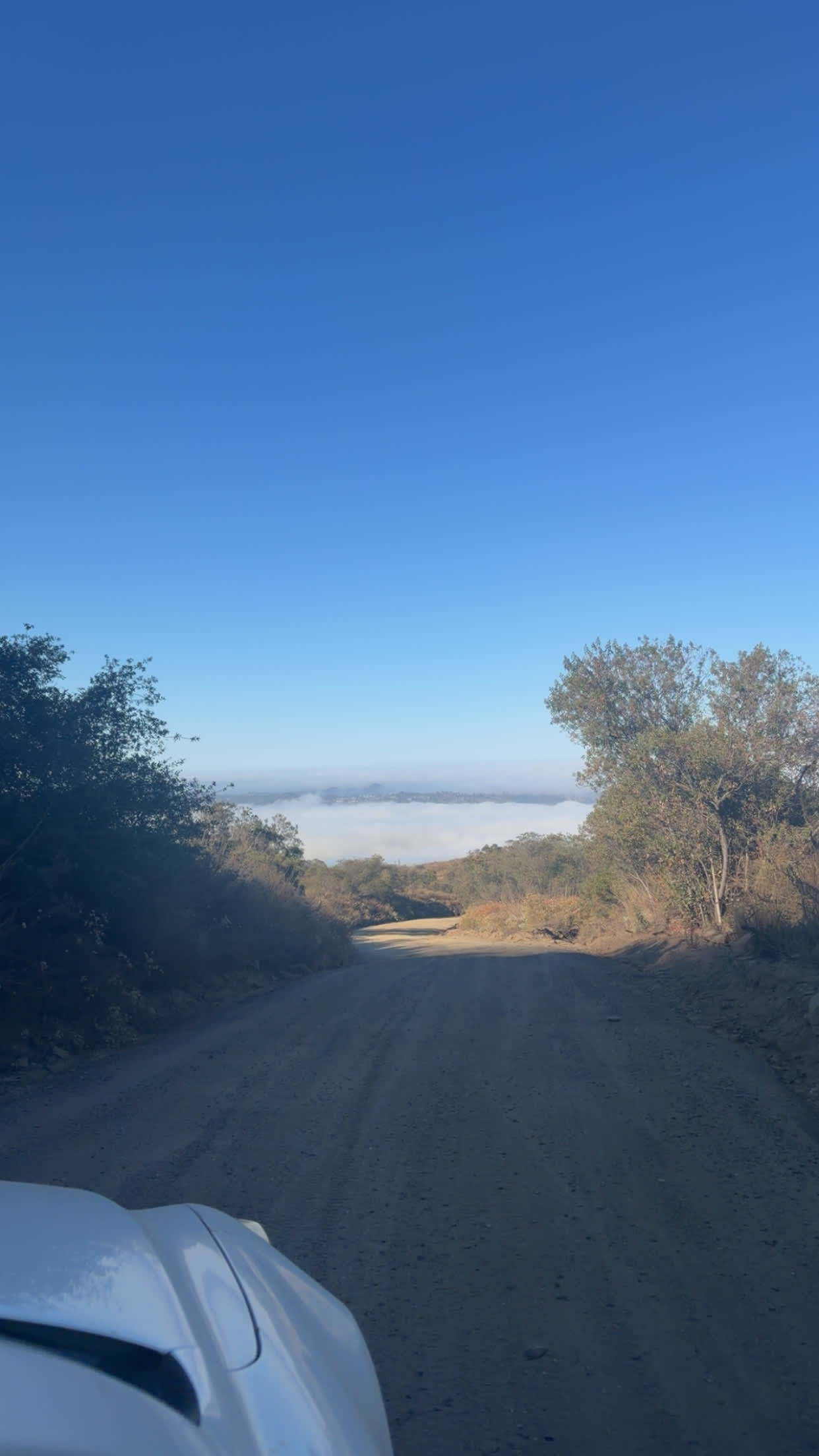 Drive back down